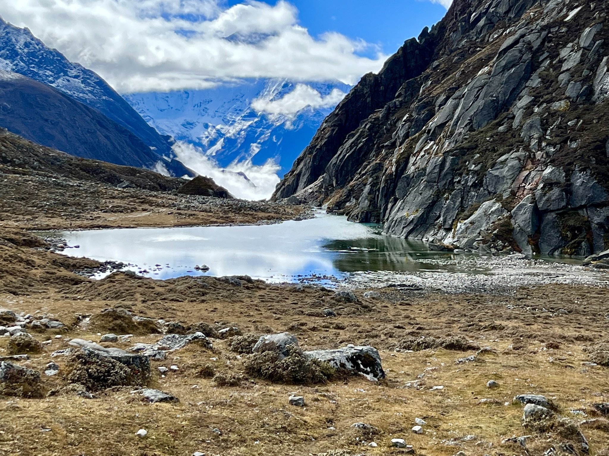 Small lake at Gokyo