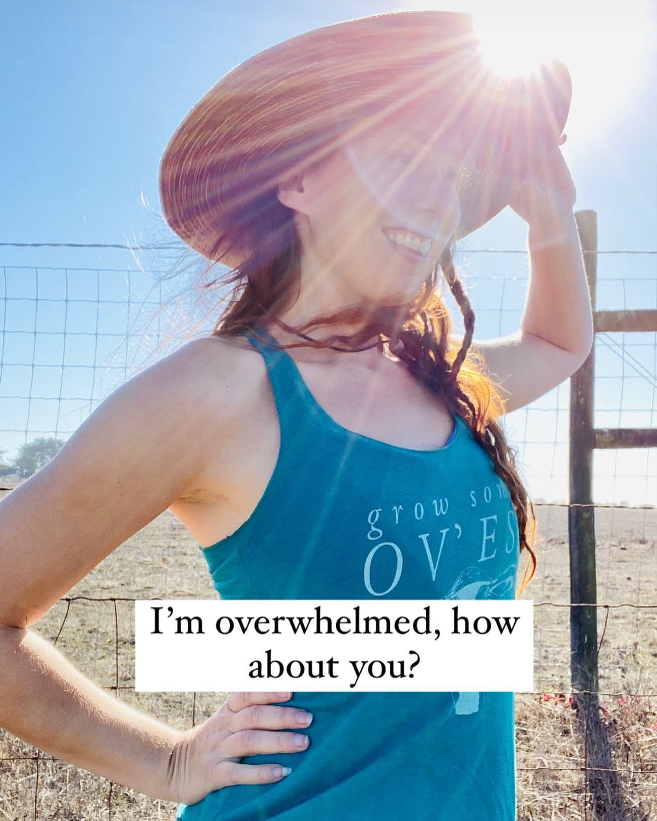 I&rsquo;m overwhelmed right now, how about you?⁣
⁣
This past month I&rsquo;ve been facing some continual health struggles, some deep emotional upheaval, and some really hard stuff that&rsquo;s been taking my attention away from feeling like I can fun