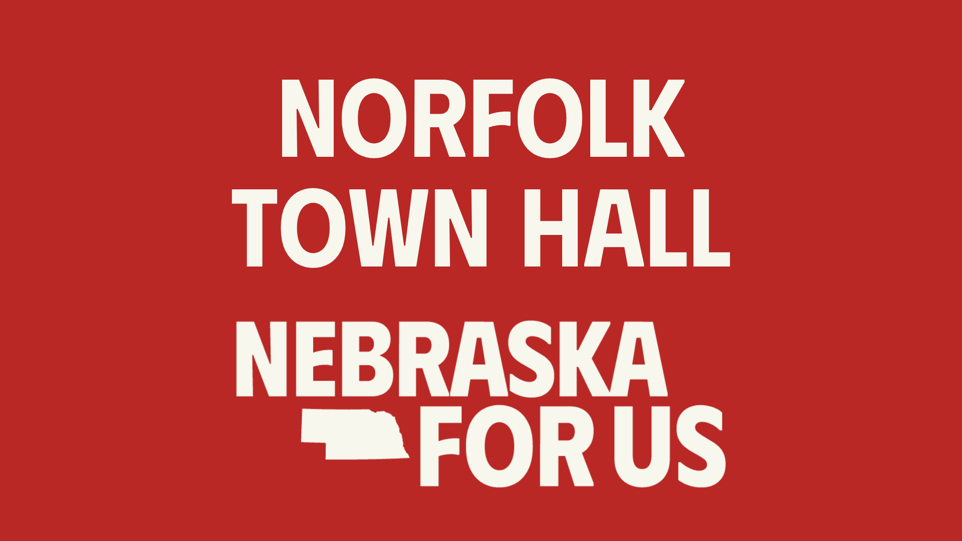 Nebraska For Us urges focus on lower costs ahead of Congressman Flood's Norfolk town hall