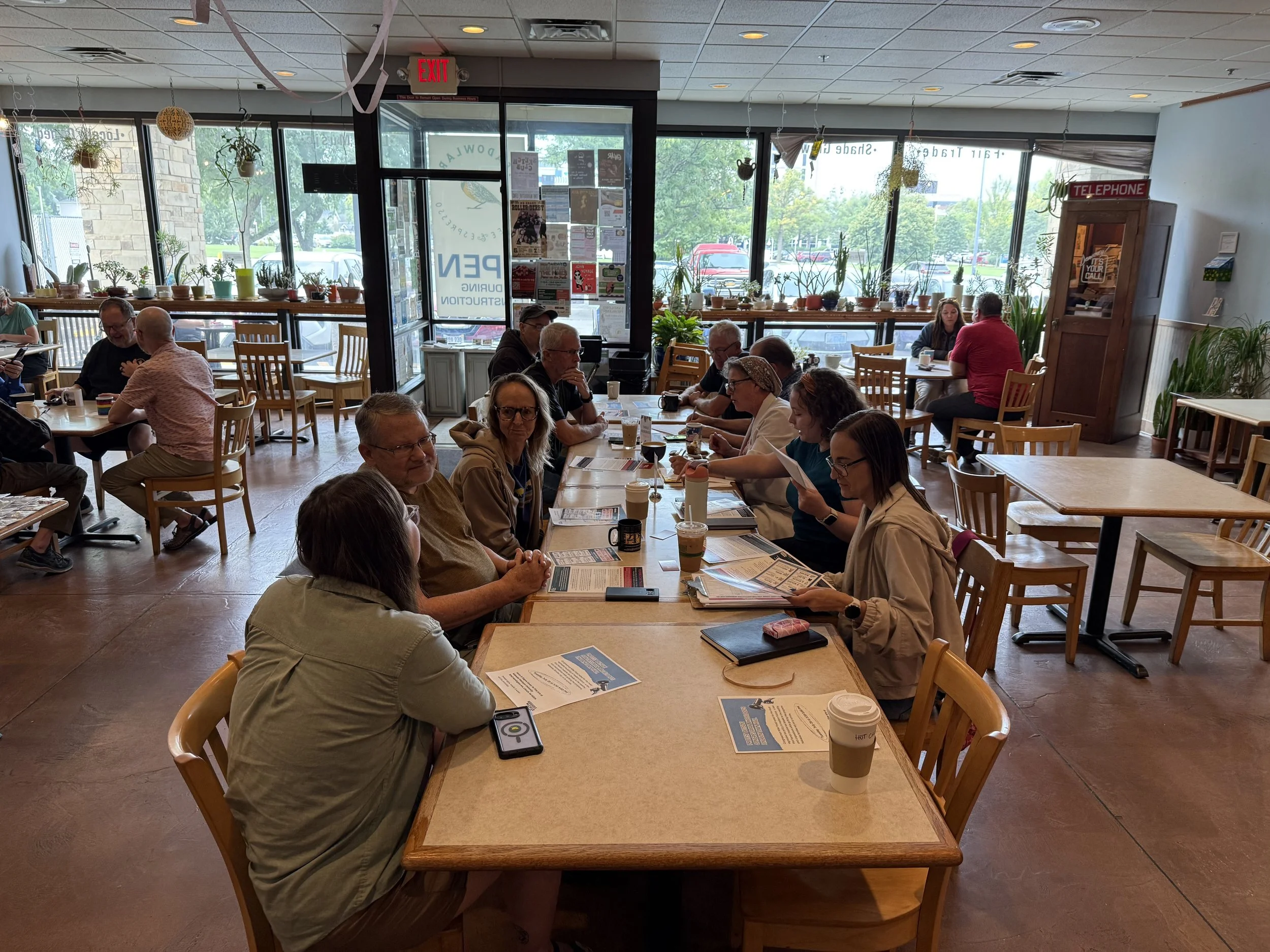 Nebraska For Us holds second Lincoln community coffee event