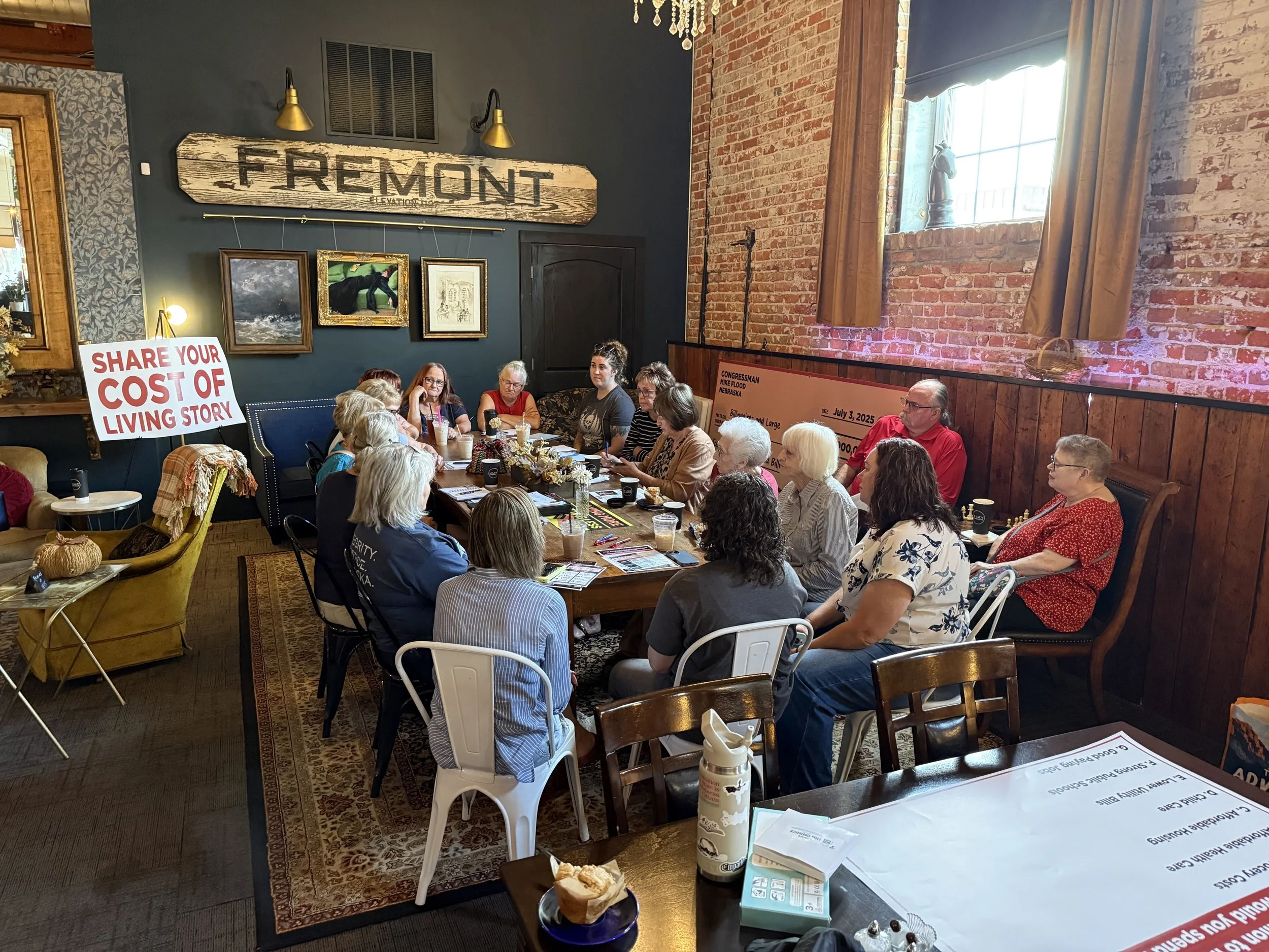Nebraska For Us holds final Republican Price Tag events with stops in Omaha &amp; Fremont