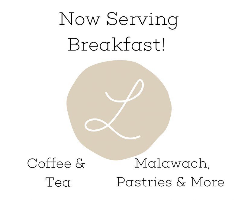 With days getting longer and students back we are excited to announce we are relaunching breakfast

We&rsquo;ll be open every day starting at 9 AM offering Malawach Breakfast Wraps, Pastries, @ghowellcoffee coffee, @curiospice Tea and more to come

S