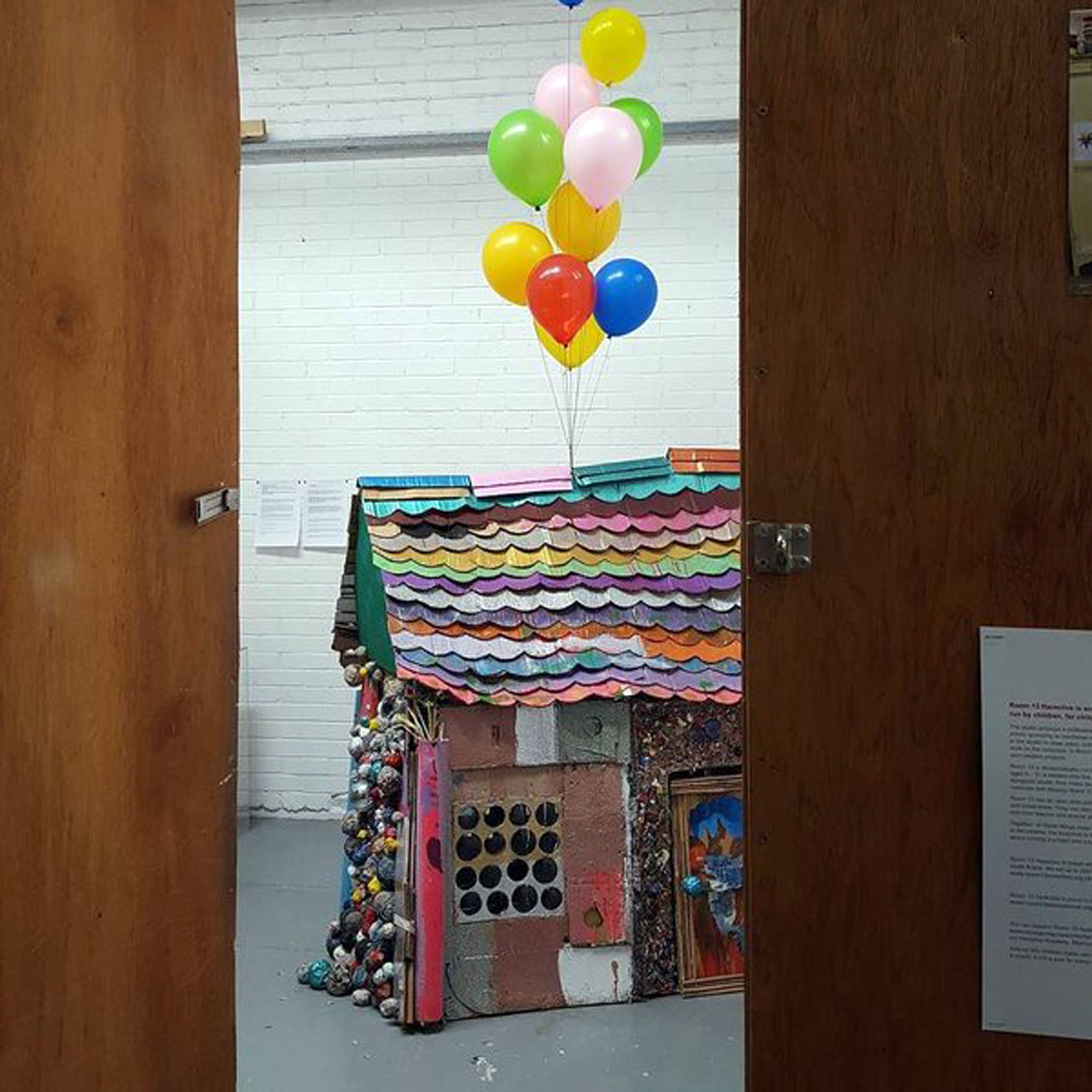 Lily G, 11 | 'House' | Mixed media sculpture | 2015.