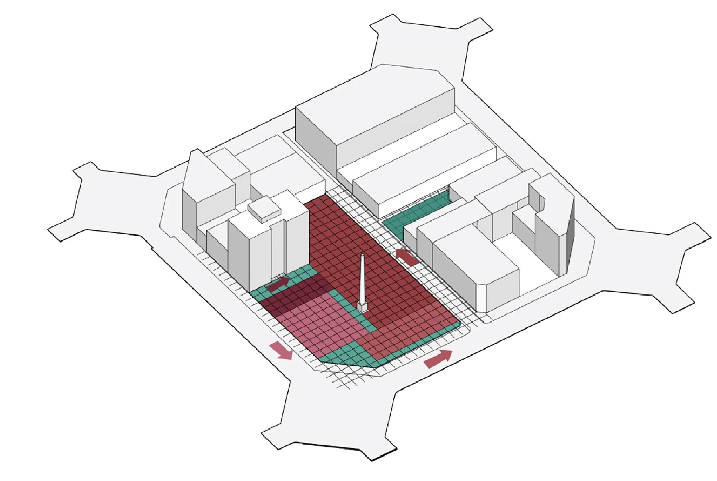 Botanic University Campus and Public Garden Architecture