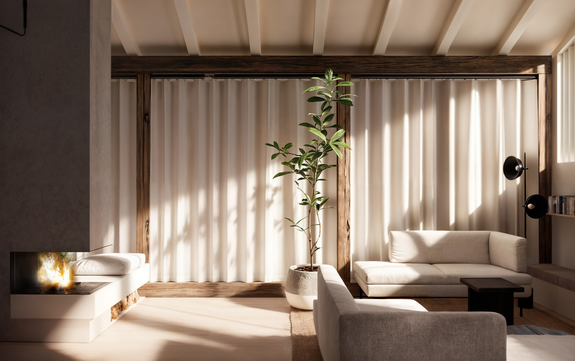 attic_modern_residential_area_interior_design_render_fireplace_apartment