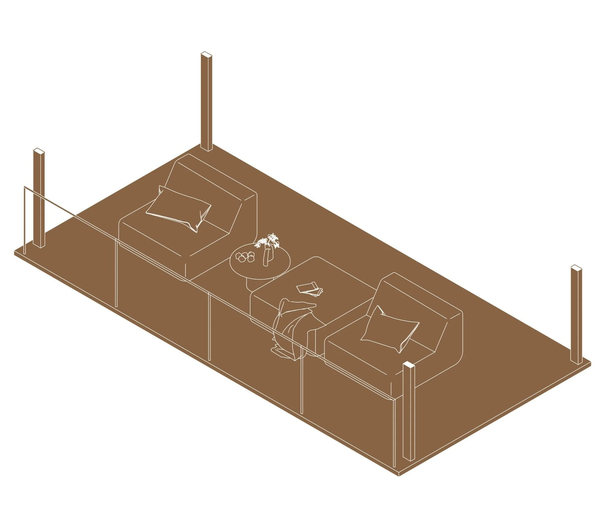 Lounges by the Lake Garden Landscape Design