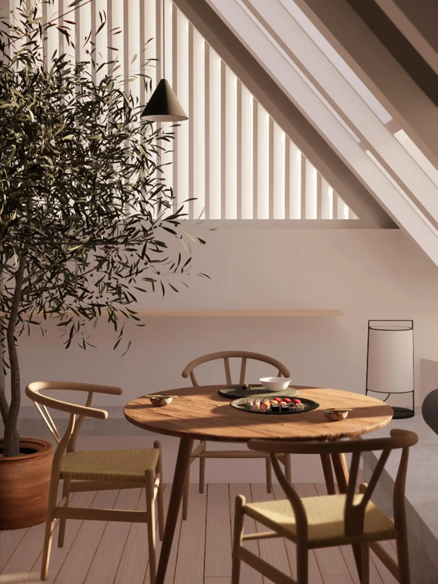 Soft daylight, warm wood and quiet rituals, corners where everyday moments feel slow and grounded. 

#nnftmteam #interiordesign #design #designinspiration #romaniandesign