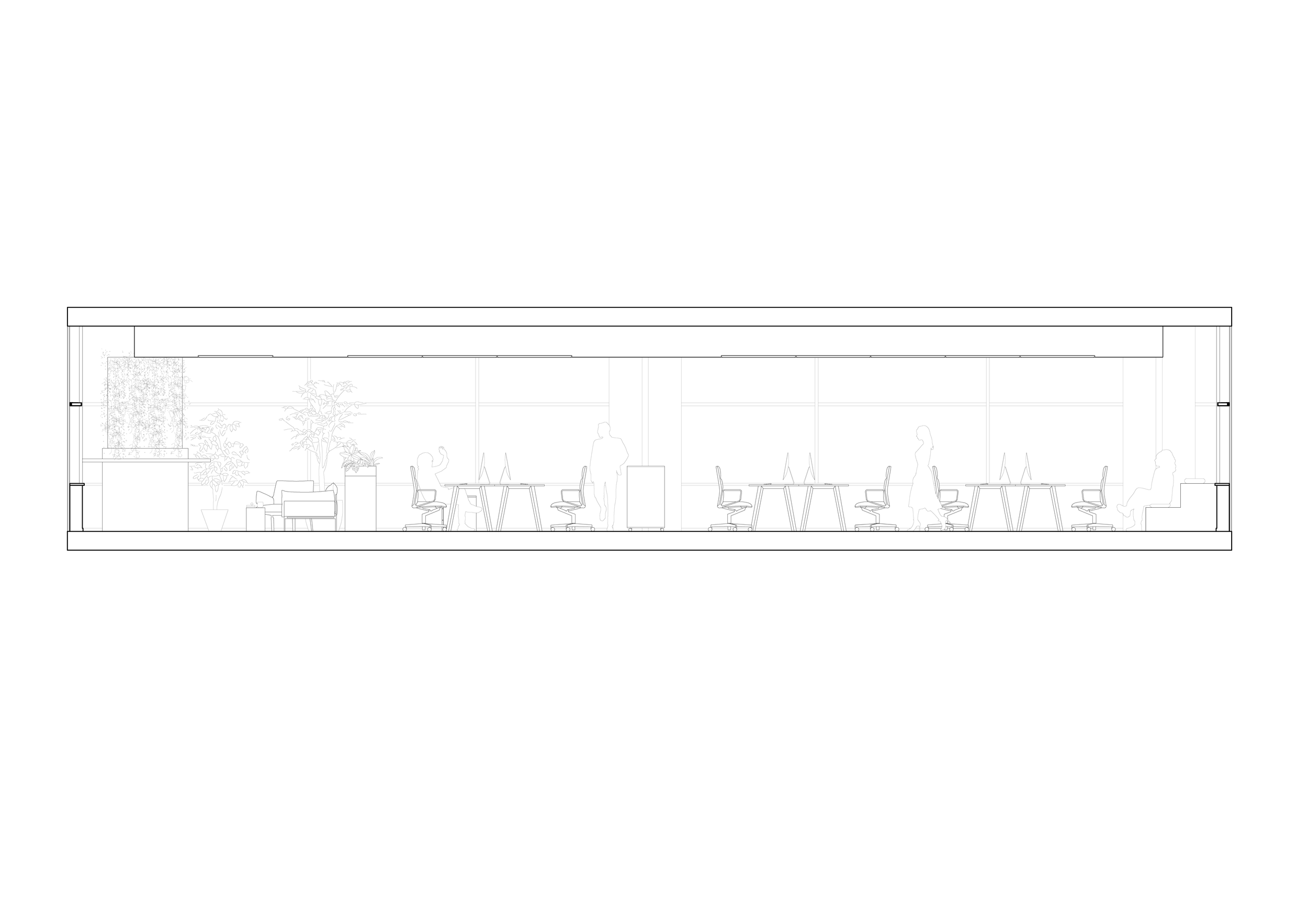 Transformed office space at Mapei Headquarters, featuring innovative relaxation areas and collaborative workspaces.