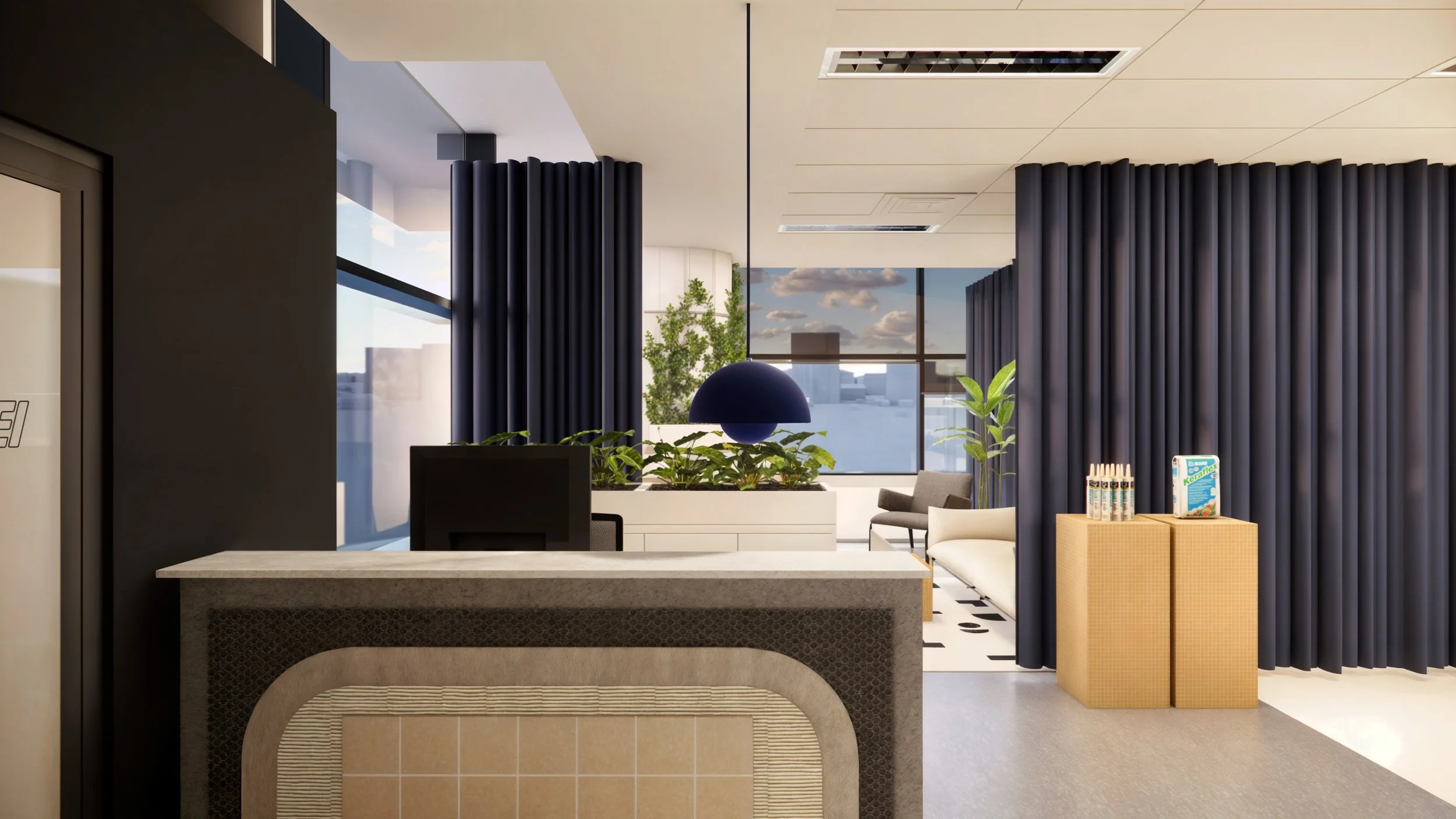 Mapei Headquarters Office Space Interior Design