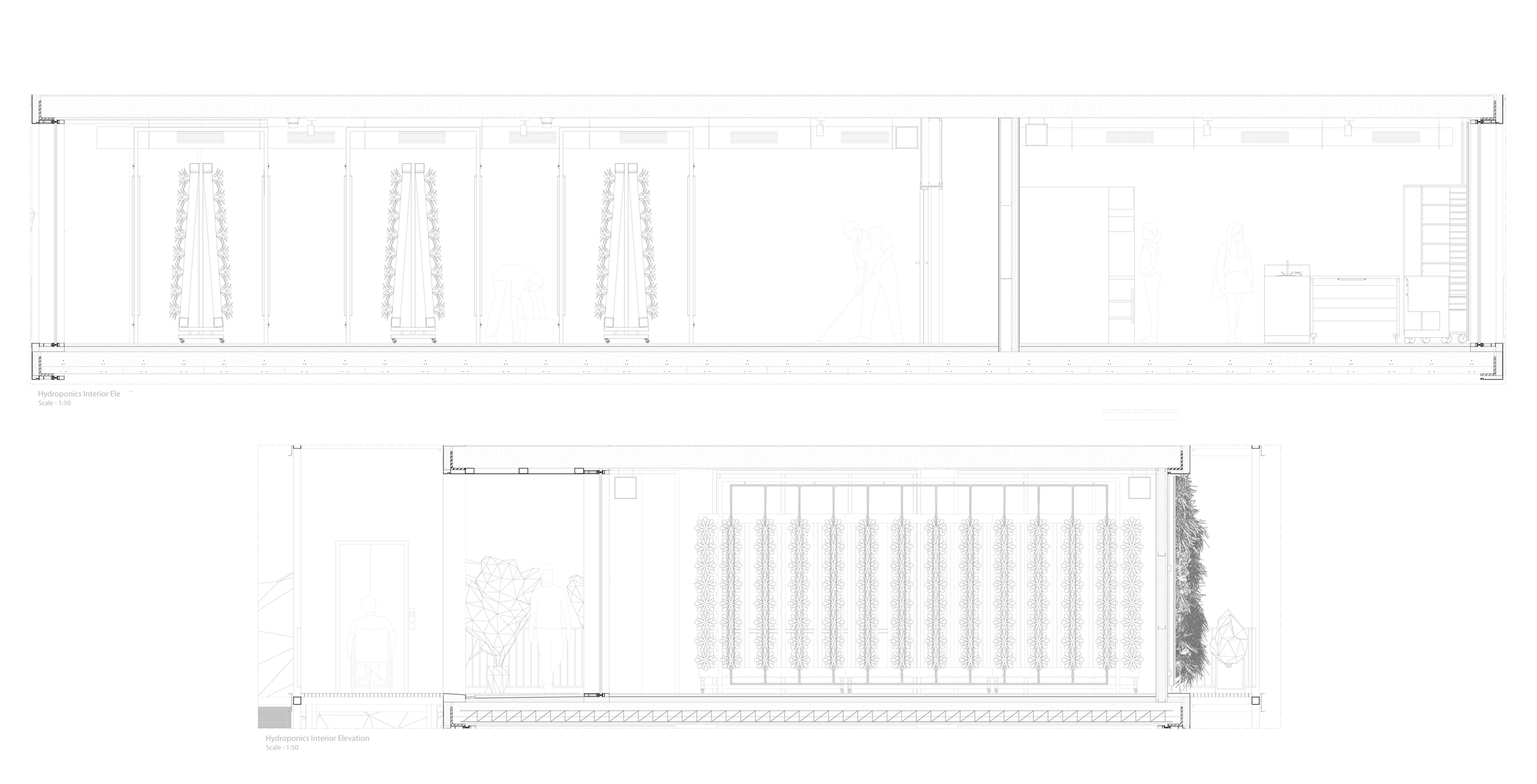 Botanic University Campus and Public Garden architecture project, featuring diverse spaces and sustainable technologies for community interaction.