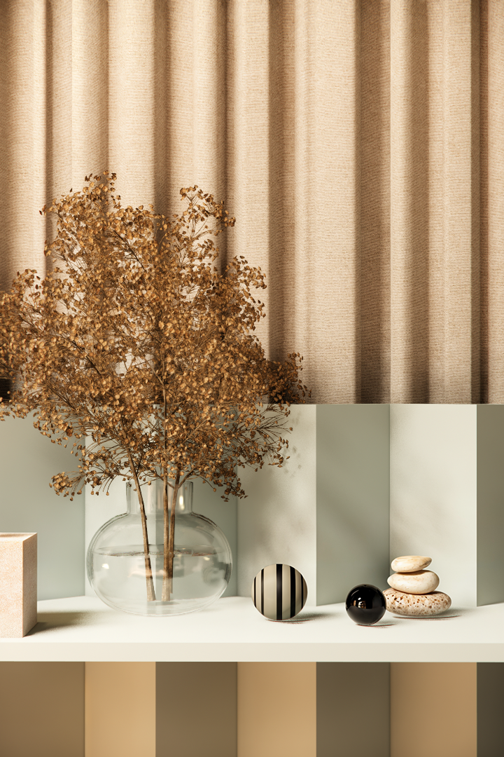 Interior design of a therapy office in Bucharest, featuring calming colors and functional spaces.