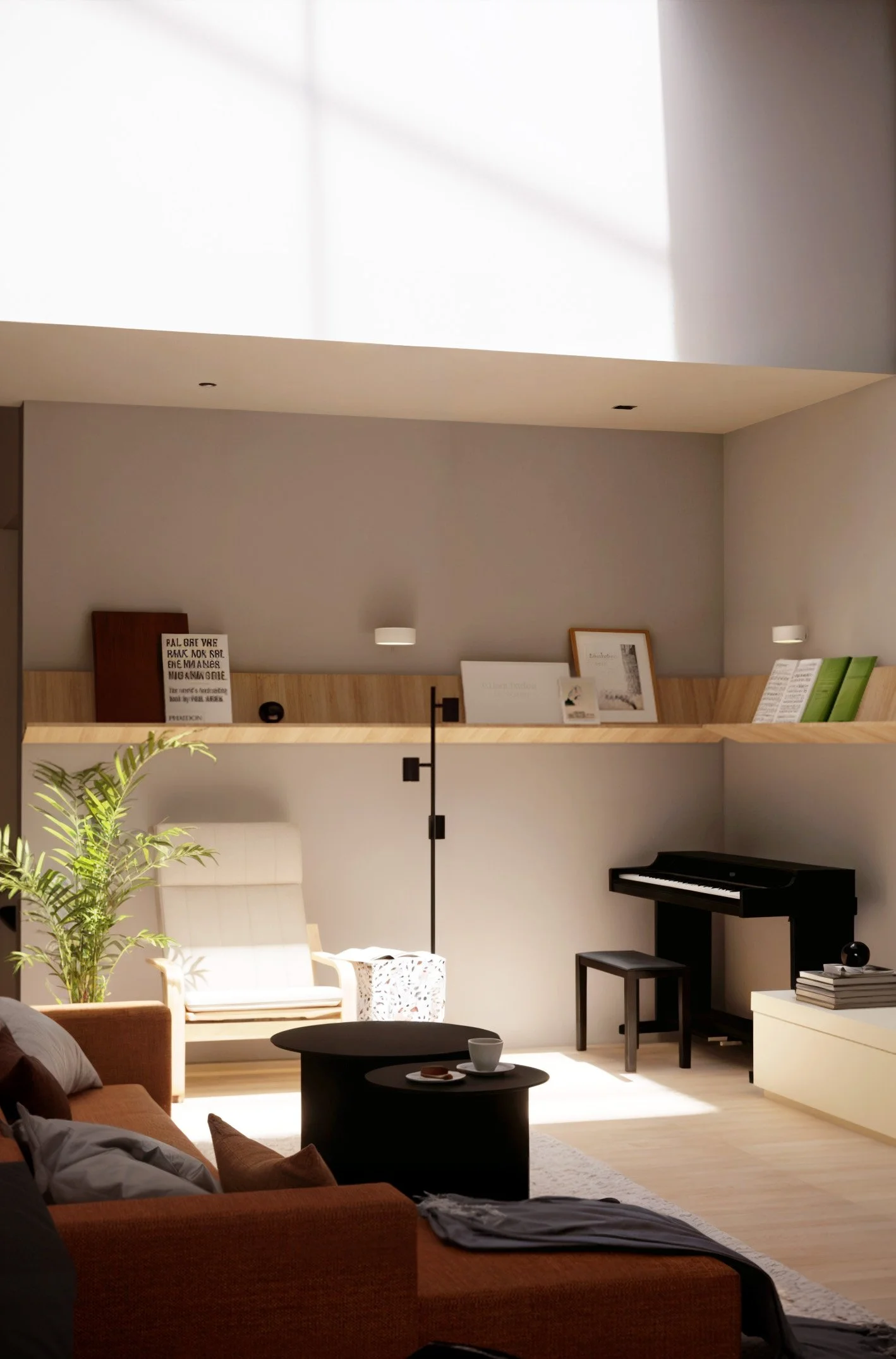 Residential Interior Design of a Modern House