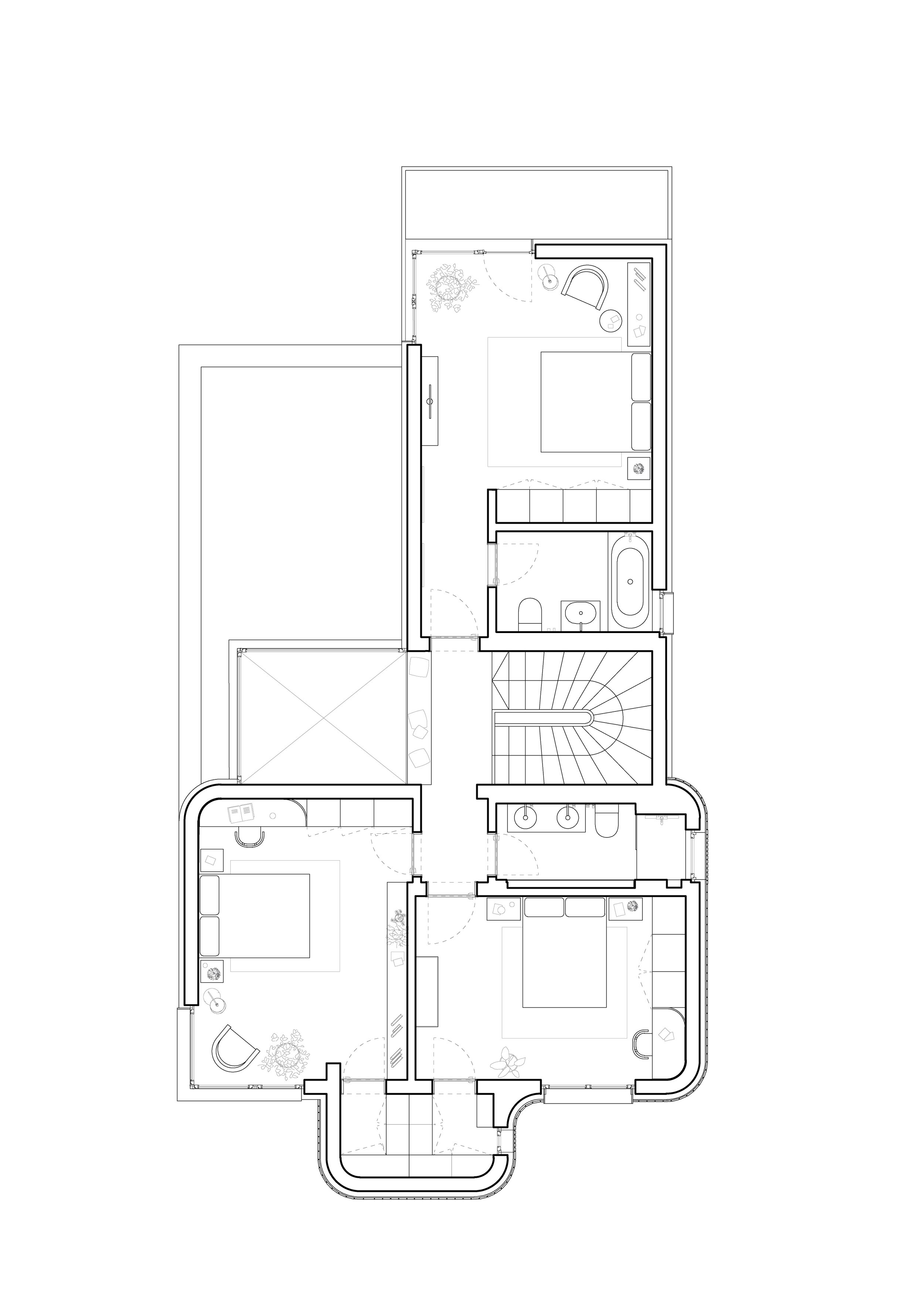Residential Interior Design of a Modern House