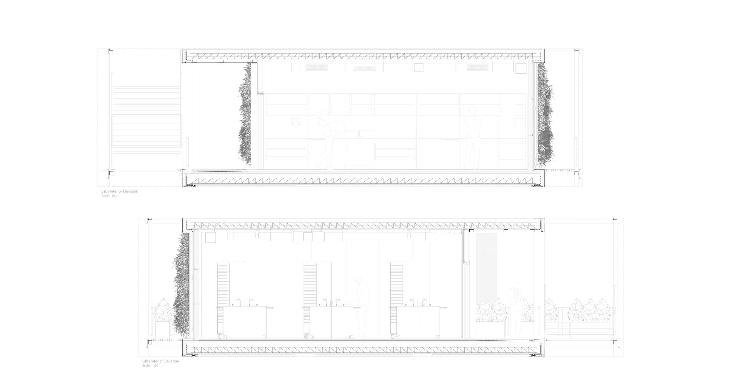 Botanic University Campus and Public Garden architecture project, featuring diverse spaces and sustainable technologies for community interaction.