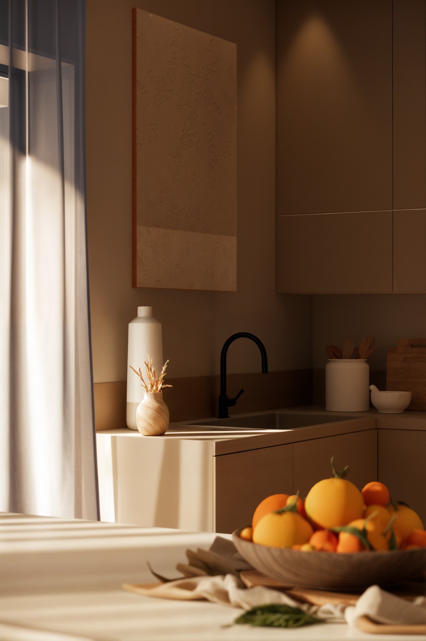 Residential Interior Design of a Modern House