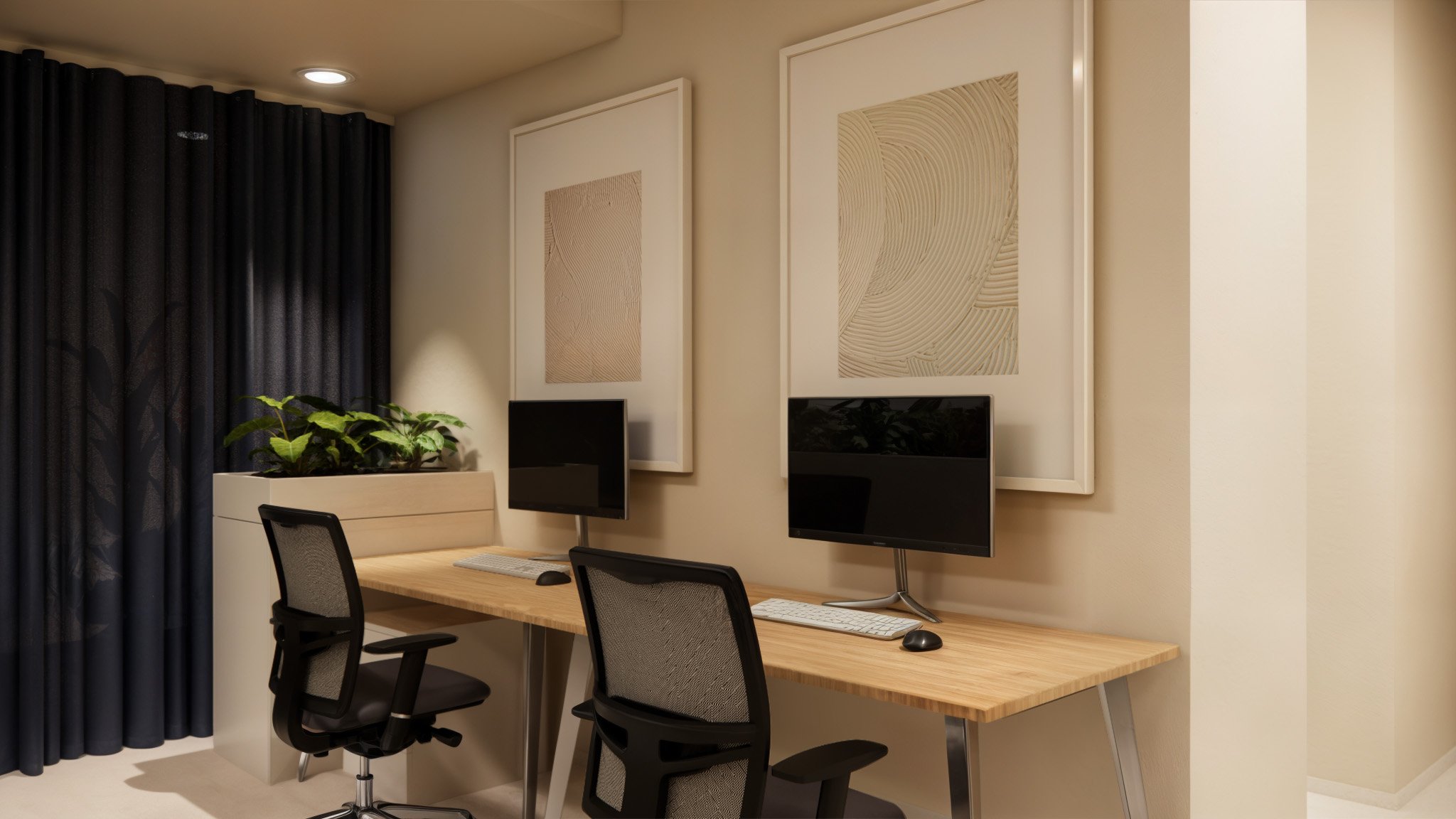 Transformed office space at Mapei Headquarters, featuring innovative relaxation areas and collaborative workspaces.