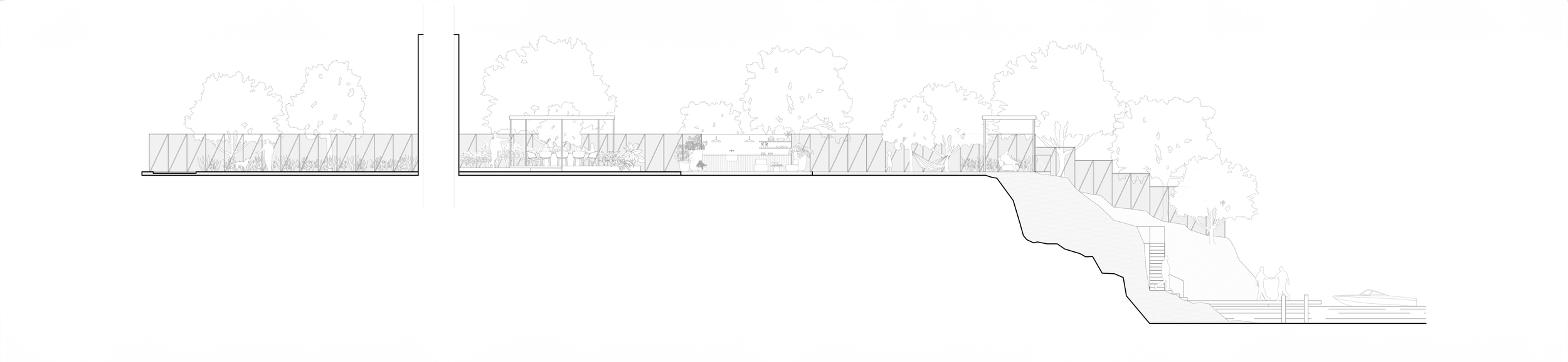 Lounges by the Lake Garden Landscape Design