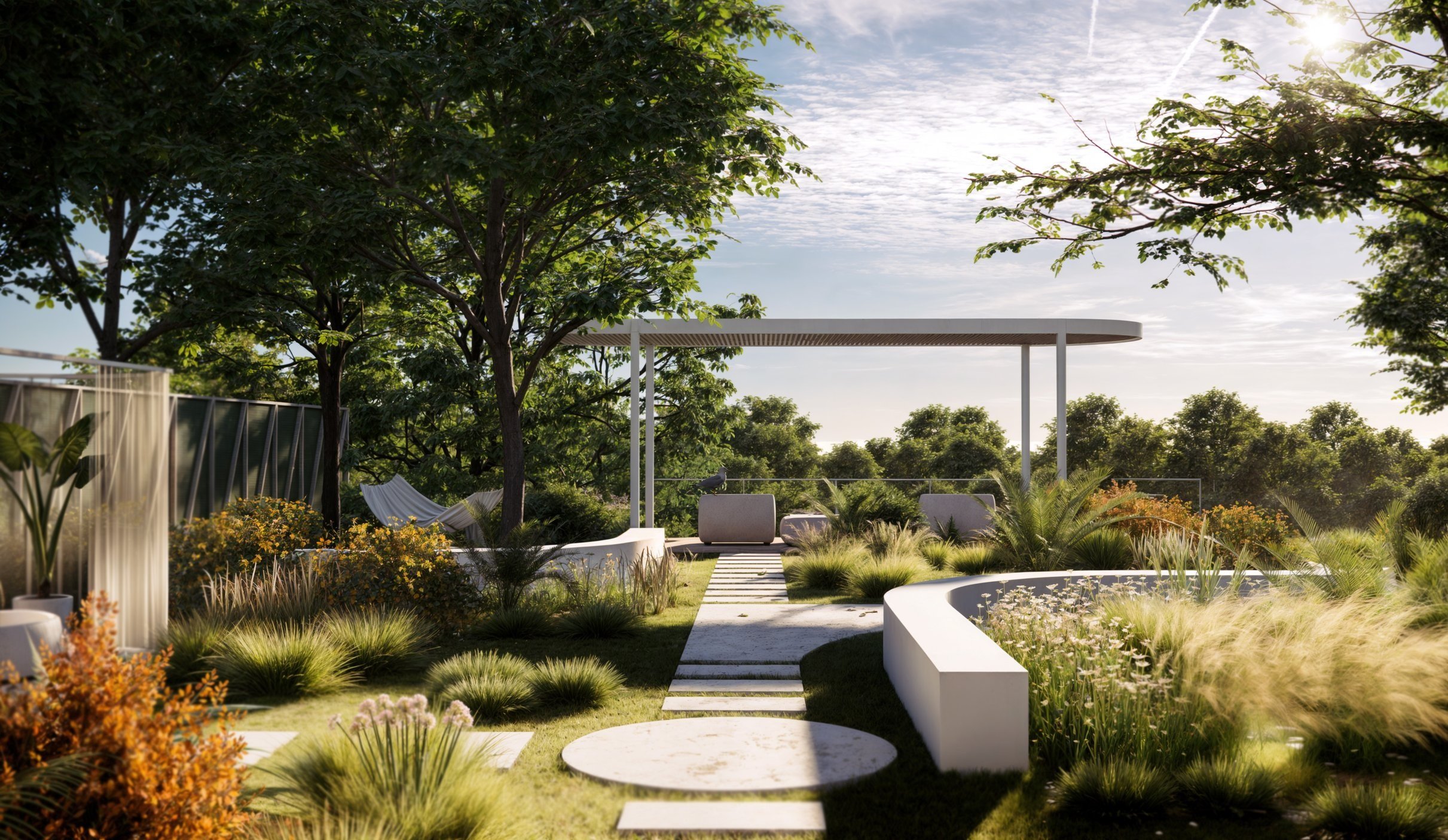 Lounges by the Lake Garden Landscape Design