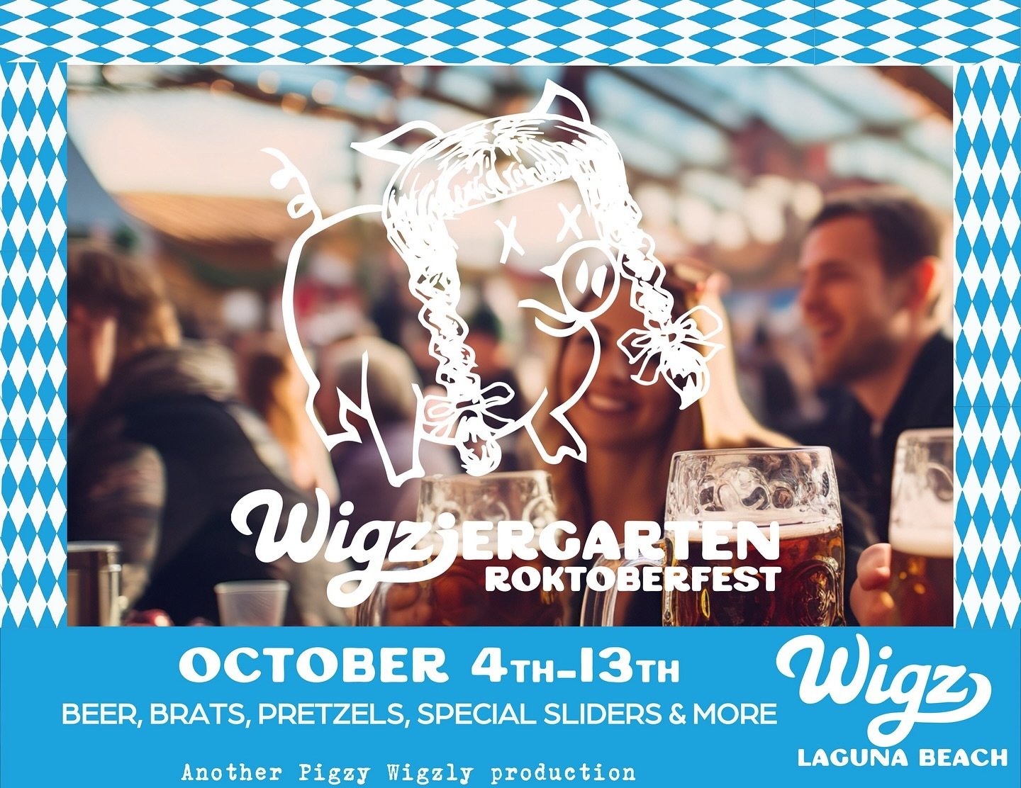 Join us this weekend and next for Oktoberfest shenanigans on our back patio🥳