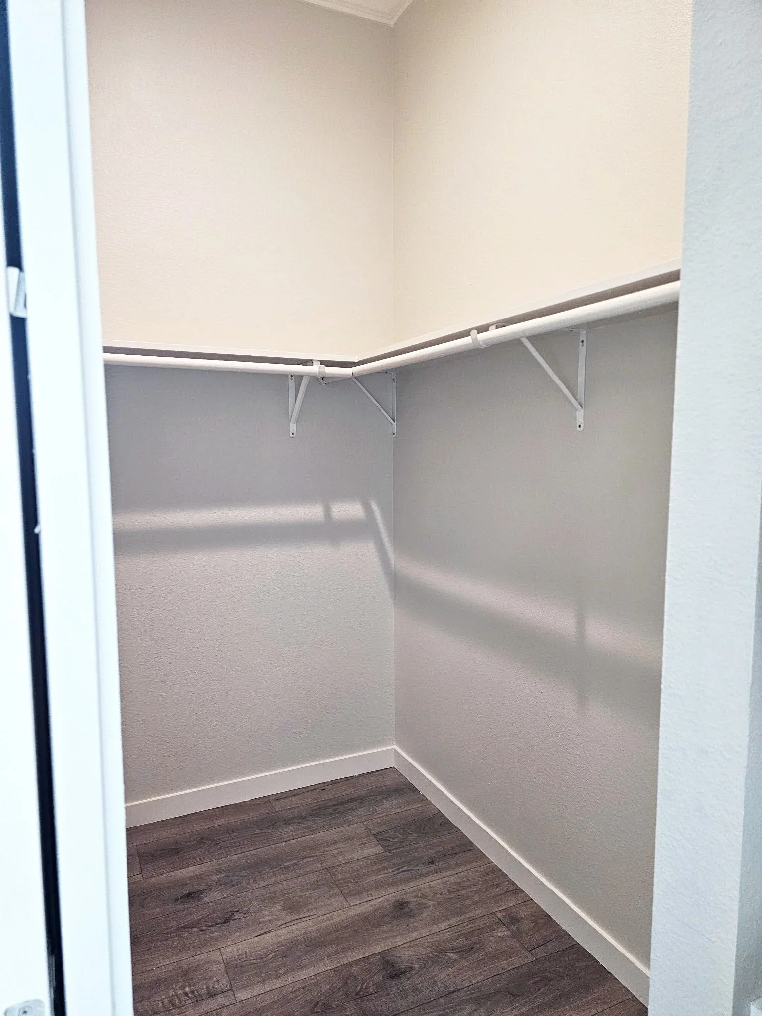 Master bedroom walk-in closet