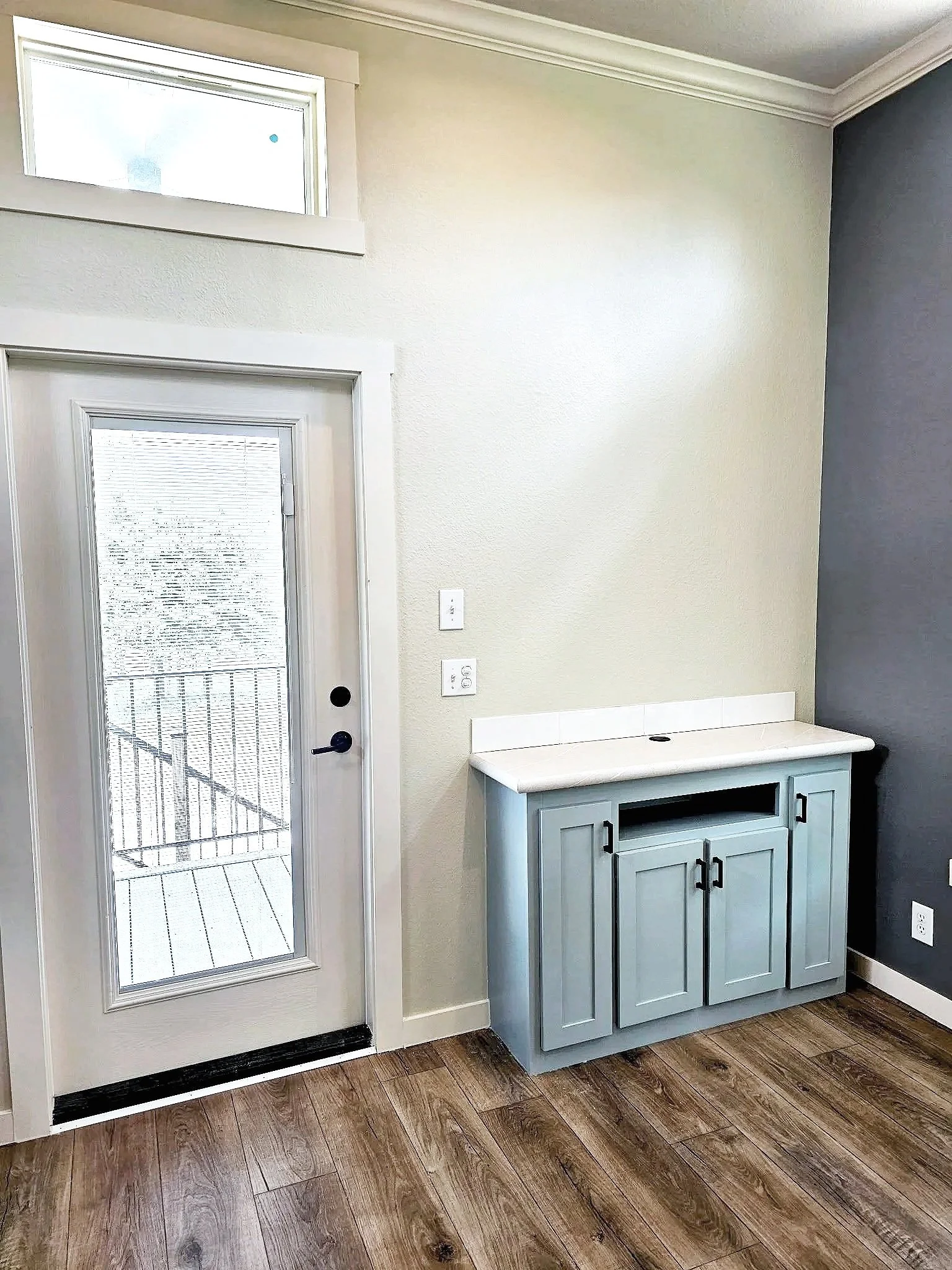 Front Door/Living Room