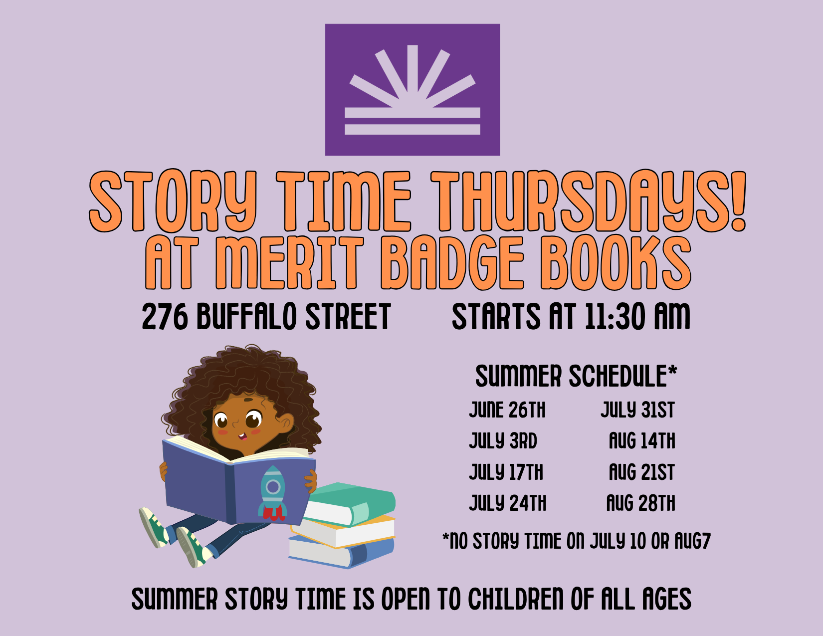 Story time Thursday