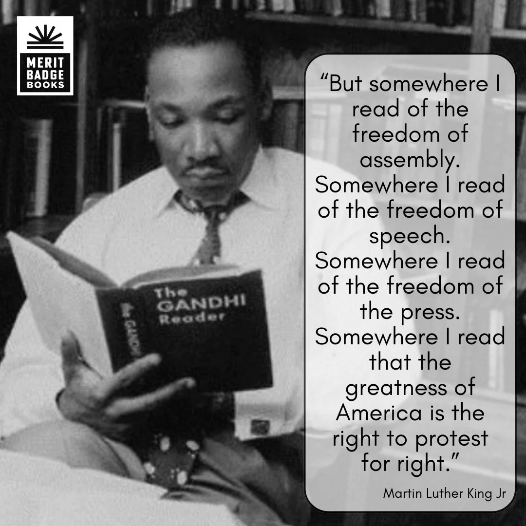 We posted this MLK quote last year and today it&rsquo;s even more relevant. When we feel weighed down, it&rsquo;s important to lean into community, open conversation, and small acts of love and bravery. 

Stay warm and stay connected, Hamburg. ❤️