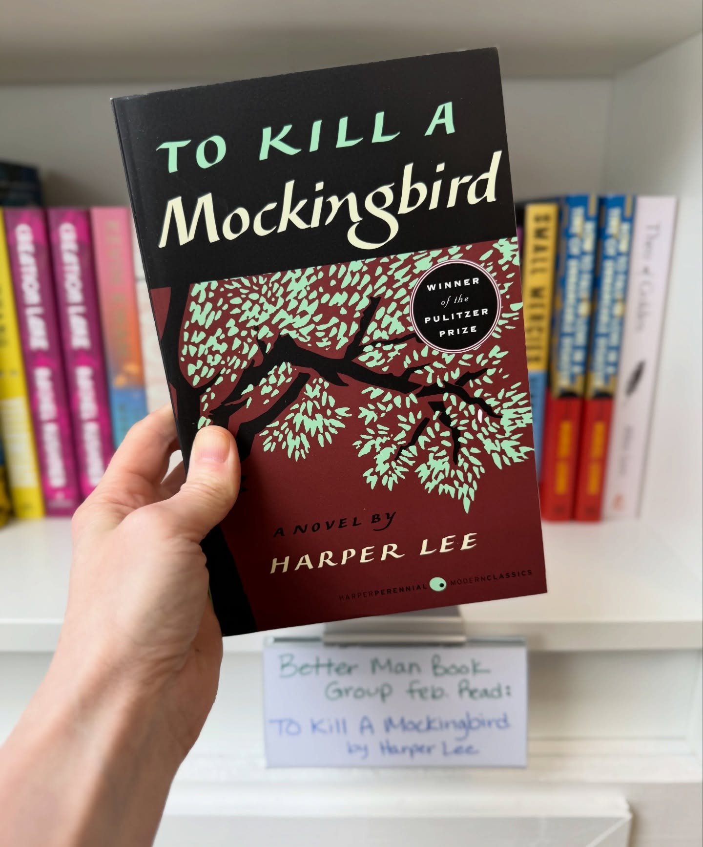 Big shout out to the group who gathered last night for the first Better Man Book Group! Thanks for trying something new! If you missed the meeting but want to join them for their first book, they are reading Harper Lee&rsquo;s classic TO KILL A MOCKI
