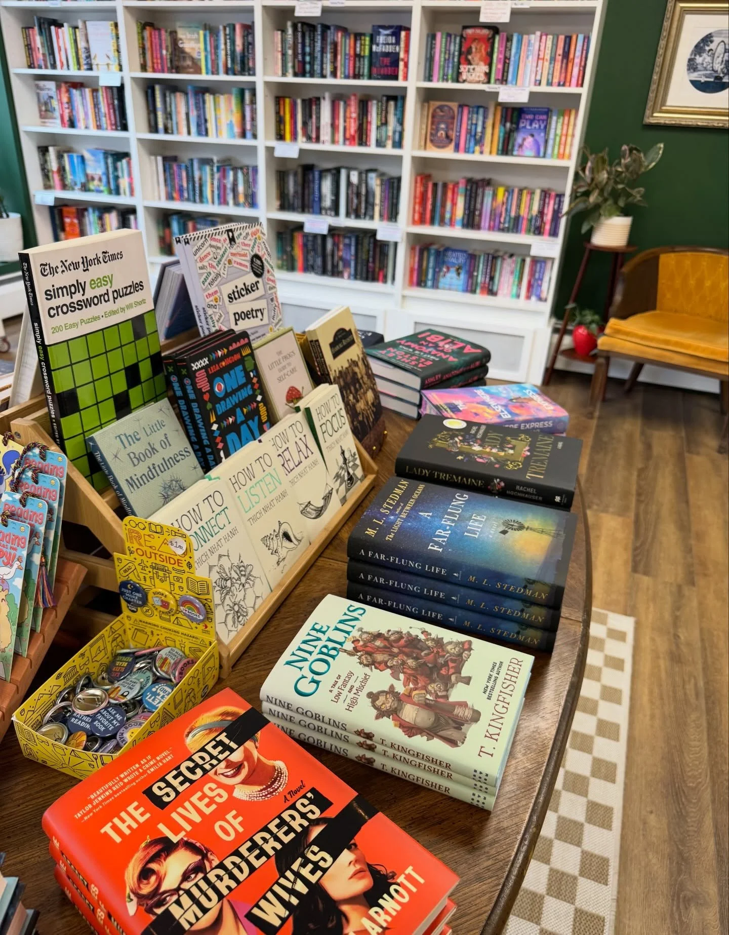 As we head into spring, new release Tuesdays get busier! We&rsquo;ve got several fresh titles on our shelves and displays this week. Pick out something for a rainy weekend or get a head start on your spring break reading. 😎