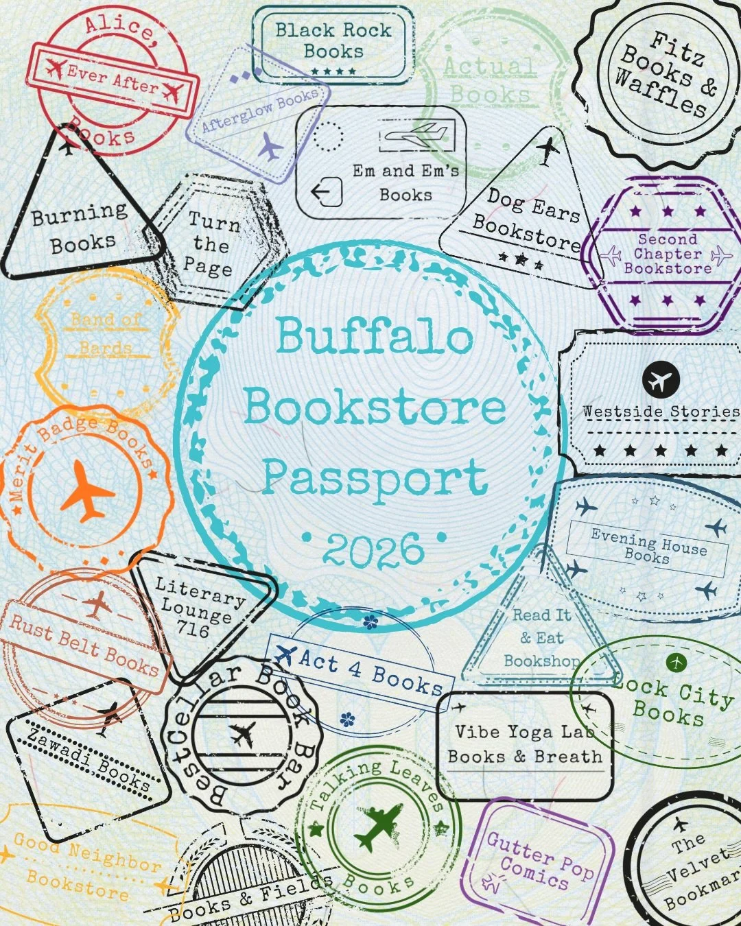 Get ready and make your plan&hellip; passports are back! On 4/11, you can grab a bookstore passport at any participating indie bookstore (🙋&zwj;♀️) and start your trek to visit as many area bookshops as you can! This year, we&rsquo;ve introduced a s