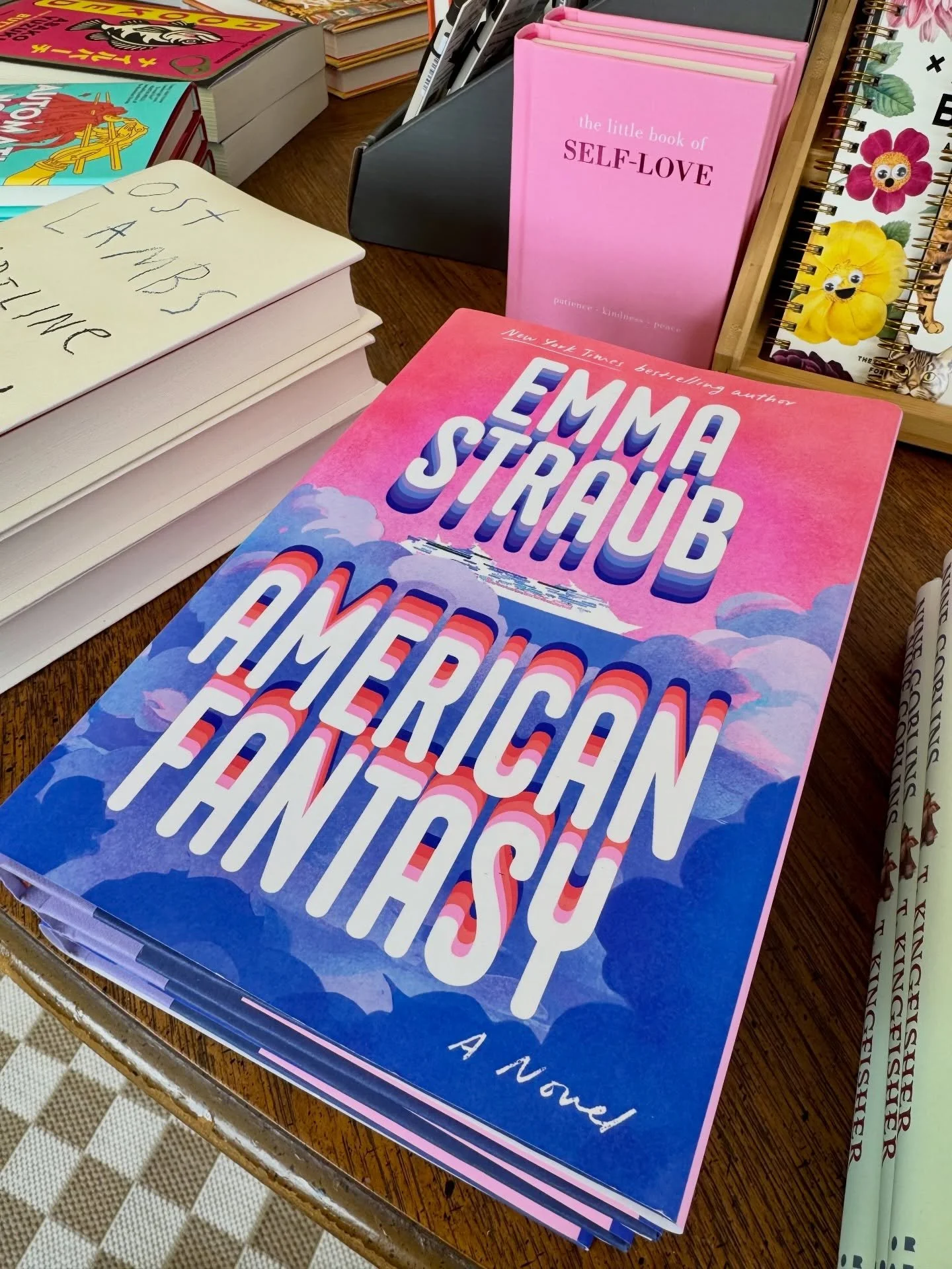 I&rsquo;m back! And it&rsquo;s new release day! 🎉 I&rsquo;m halfway through Emma Straub&rsquo;s AMERICAN FANTASY, which takes place on a cruise ship. 🛳️ I sorta wish I was sunning on a deck in the Caribbean with the drop in temps today, sheesh.

Bu