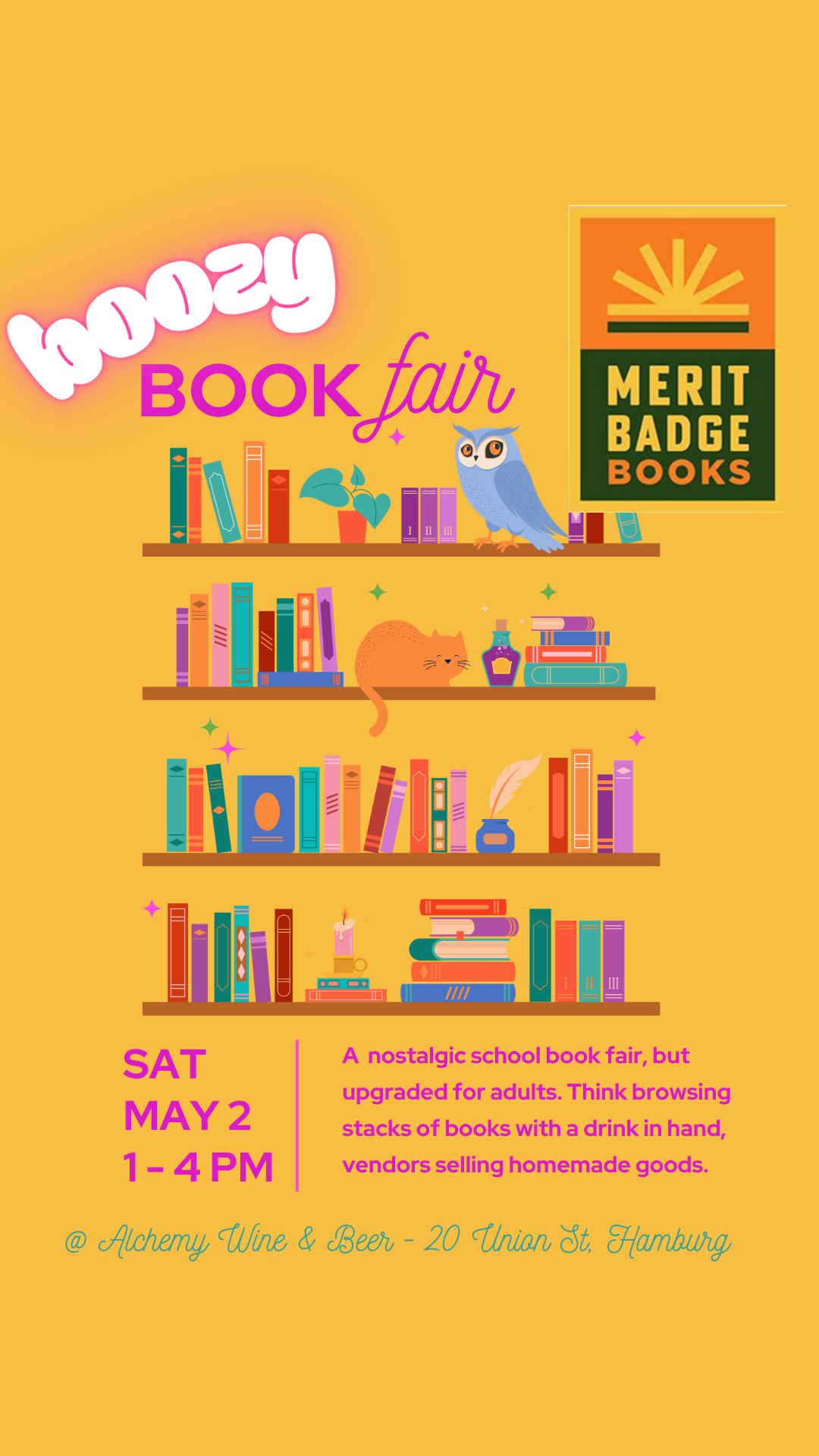 Spring Boozy Book Fair, Vol. 3!