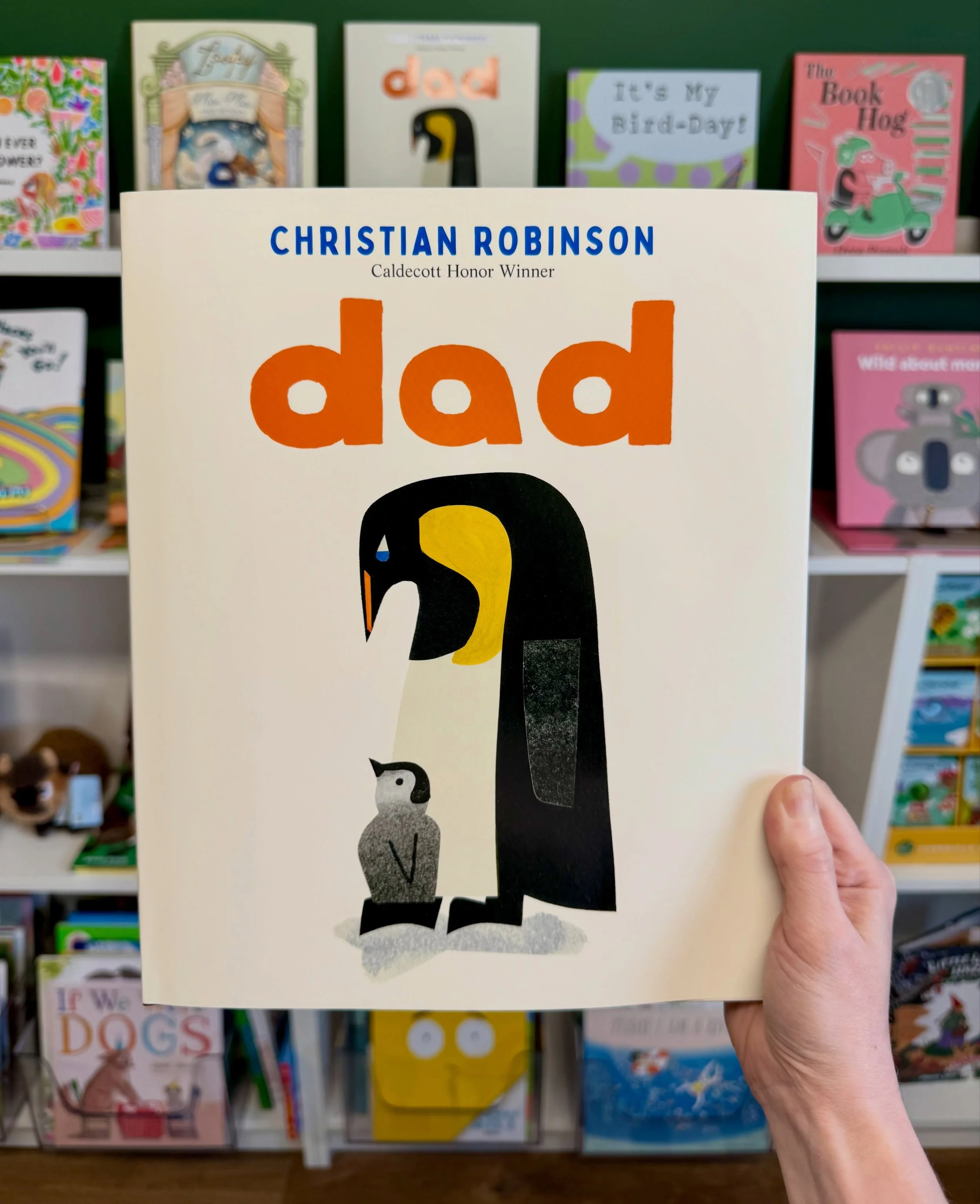 New Christian Robinson picture book alert! 🚨 

Robinson has illustrated some of the most beloved children&rsquo;s books of our time (Last Stop on Market Street, Gaston, School&rsquo;s First Day of School) and DAD explores all the way our dads are th