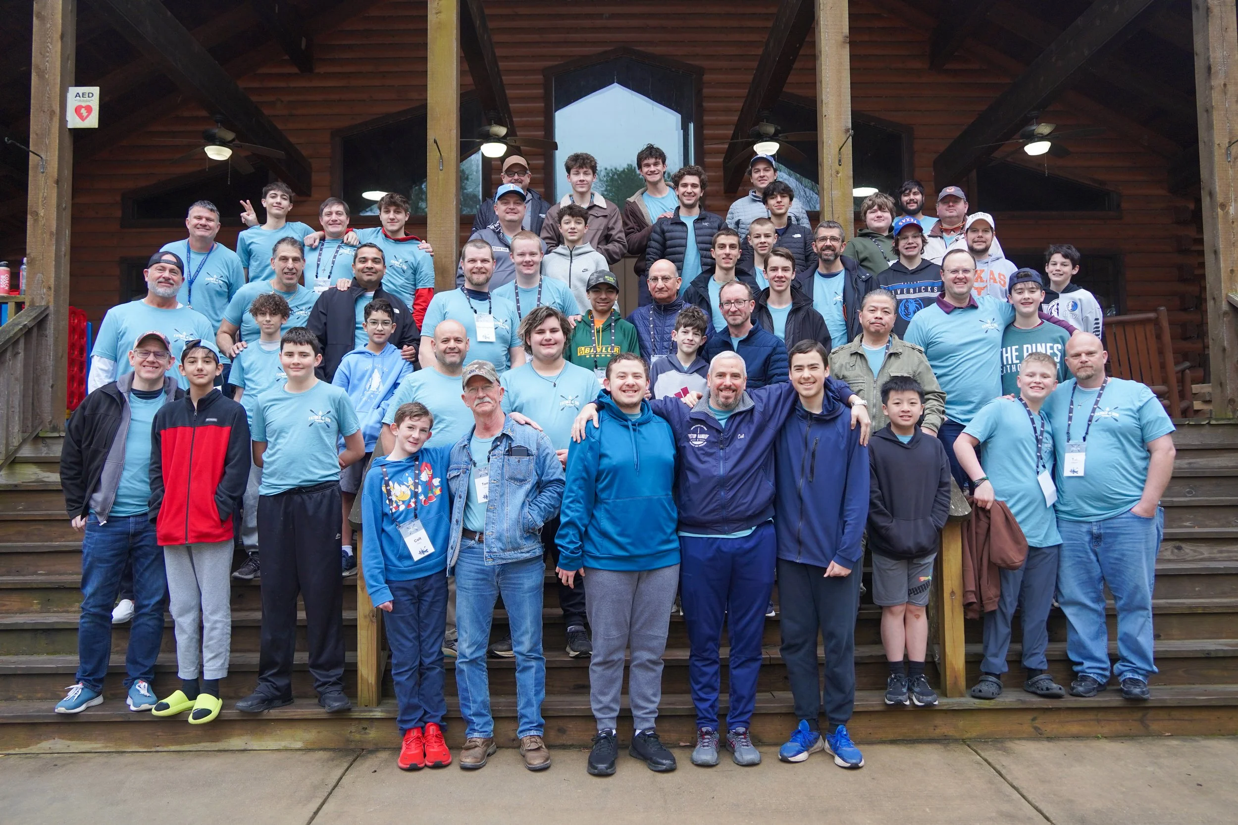 Father Son Retreat Gaga