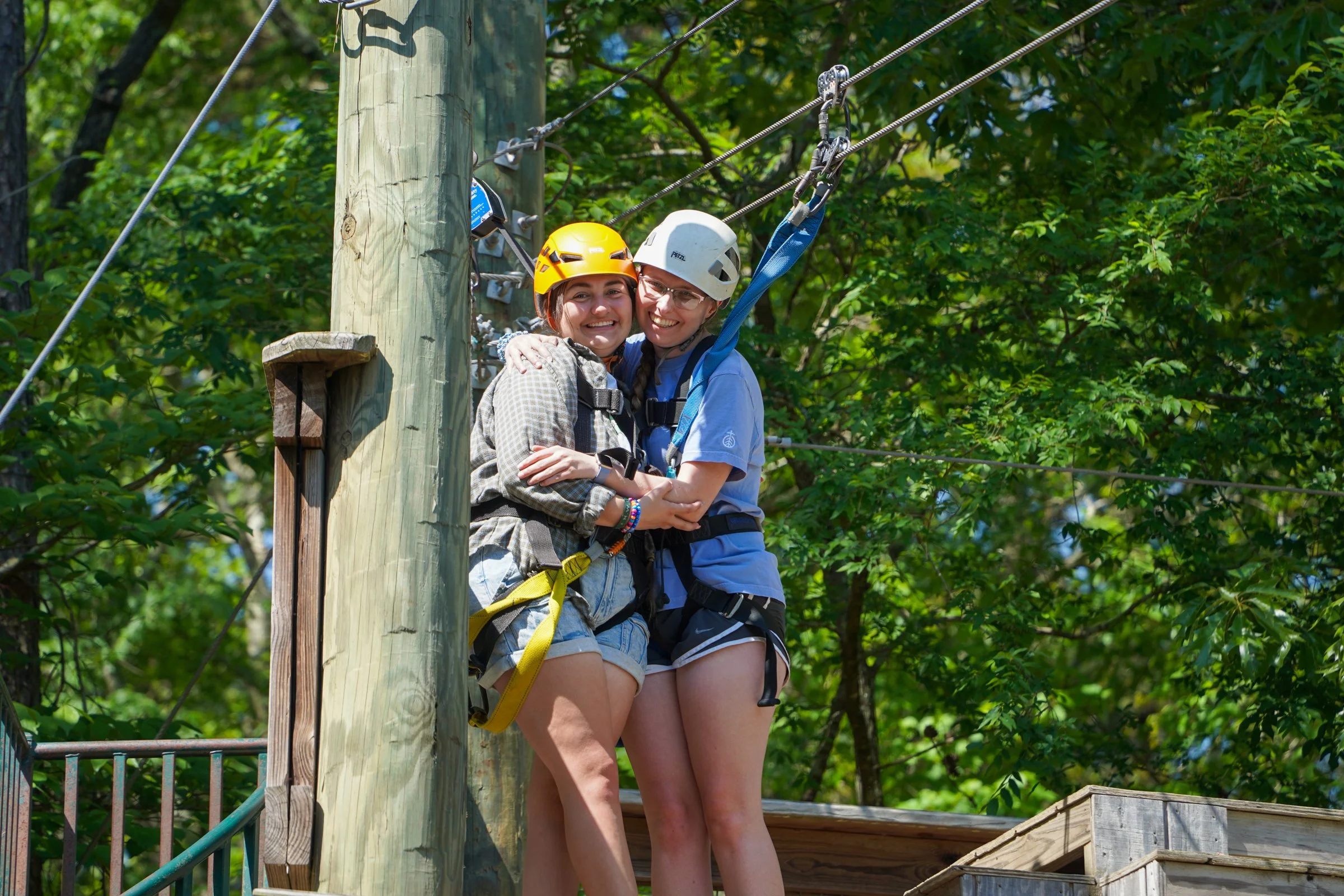 college students posed for photo