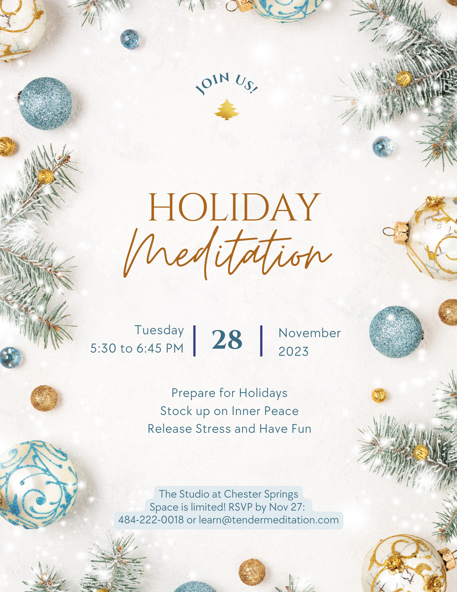 Holiday Meditation for Immunome, Inc