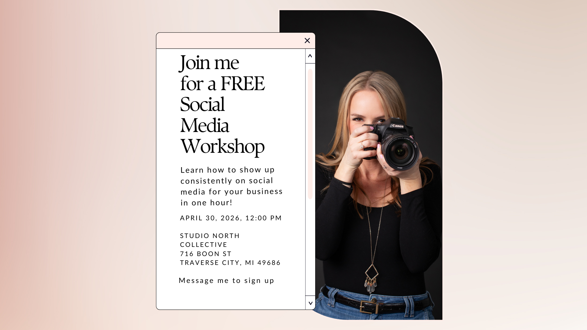 One-Hour Social Media System
