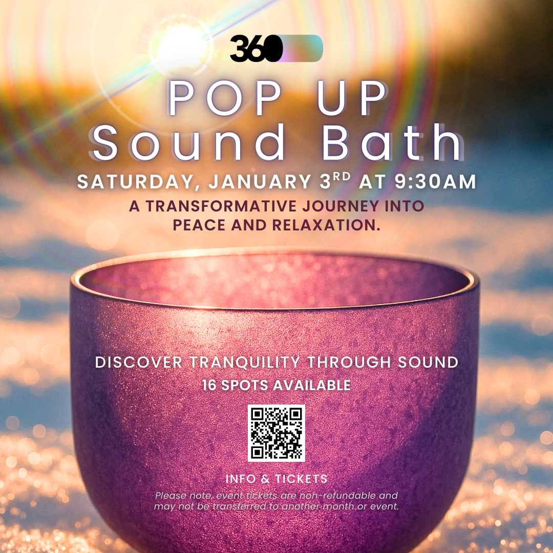 Pop Up Sound Bath 01/03/2026 at 9:30am