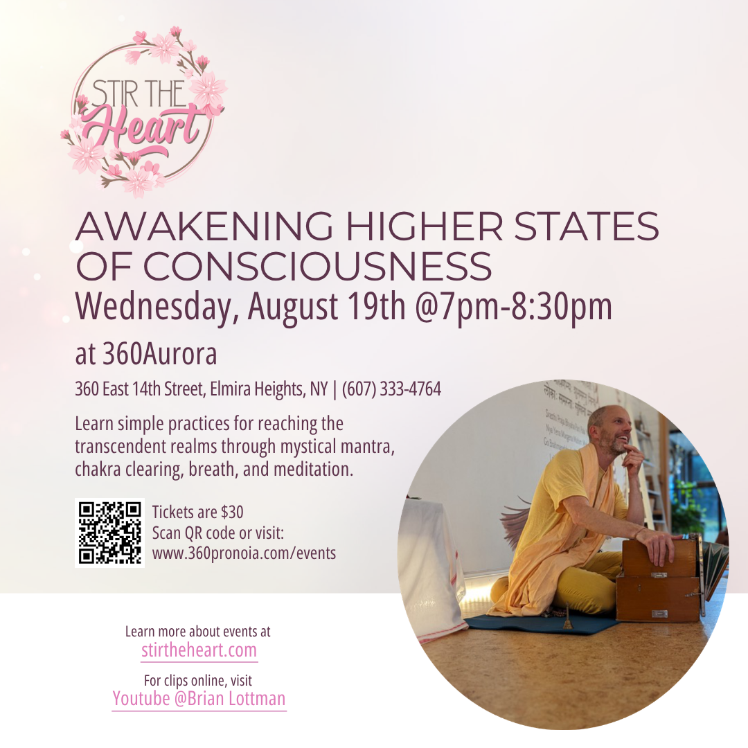 Awakening Higher States of Consciousness on 8/19 at 7pm