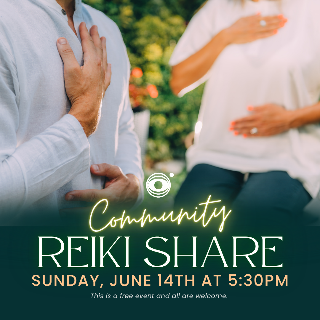 Community Reiki Share on June 14th at 5:30PM