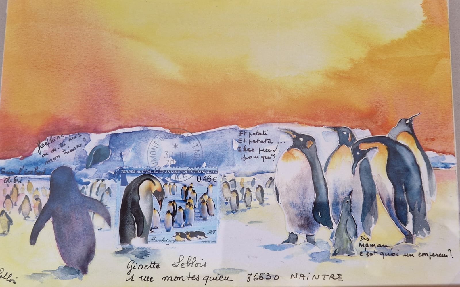 Vernissage Exposition Art Postal- Ginette Leblois