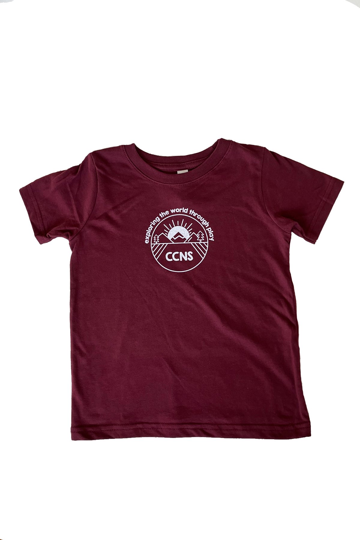 Kids Maroon CCNS T-Shirt
