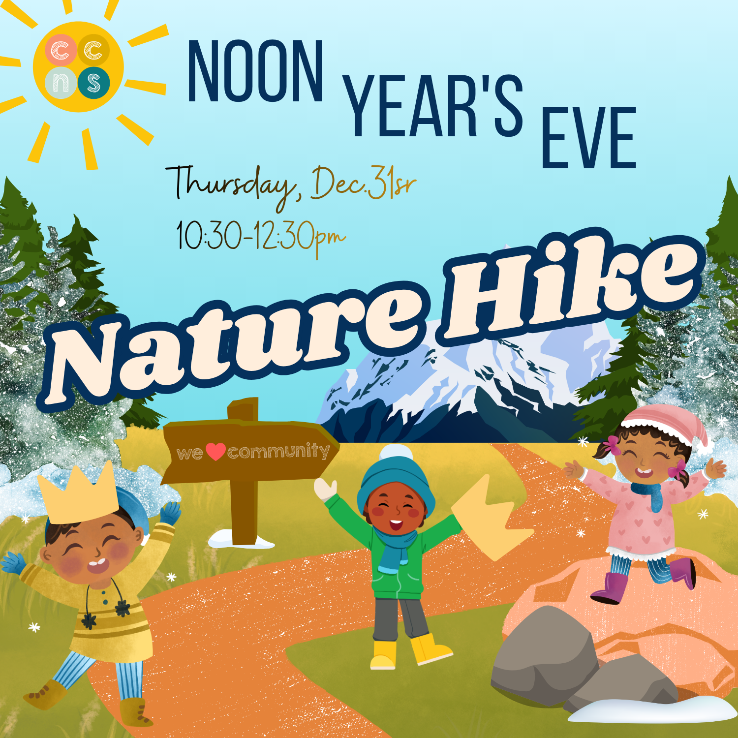 NOON Year's Eve Nature Hike