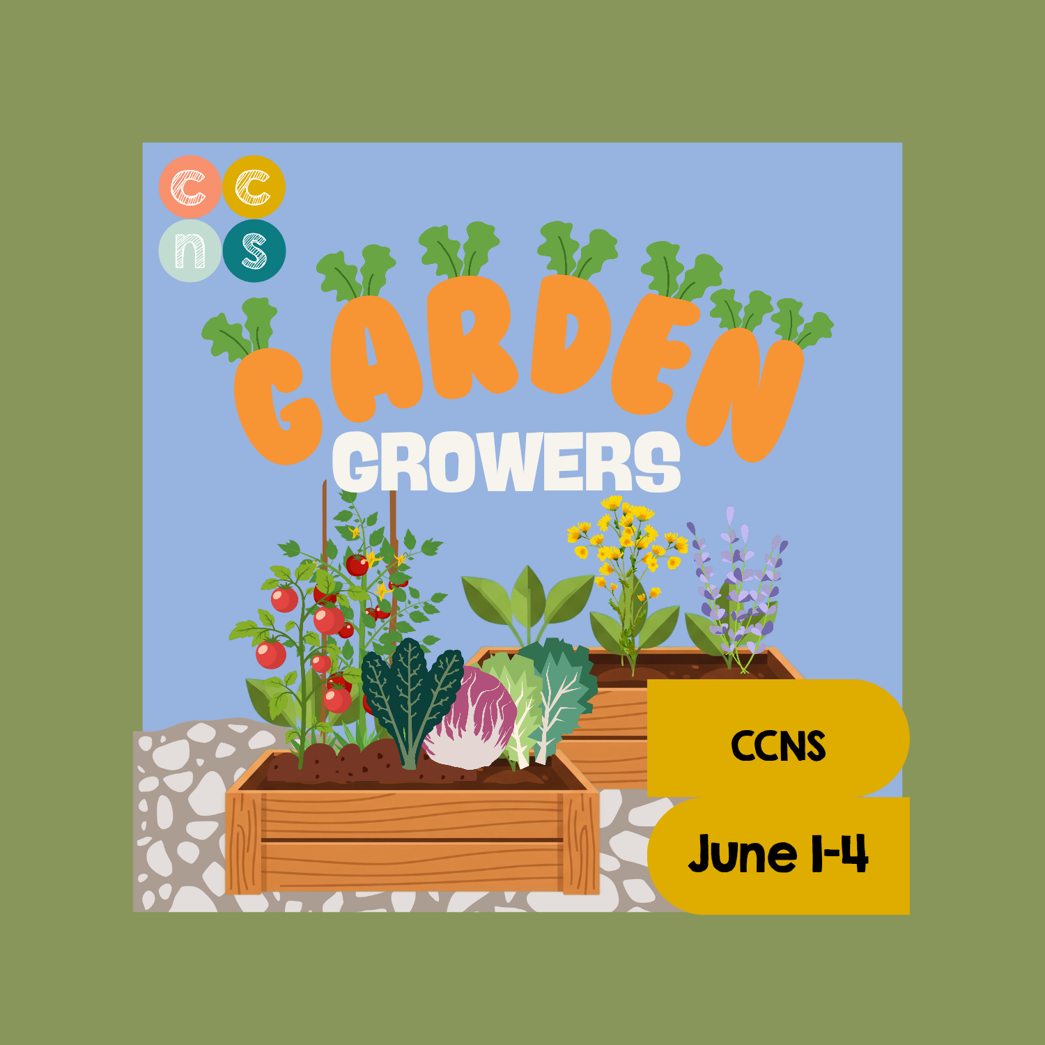 Jun 1-4, 2026 ON-SITE Garden Growers