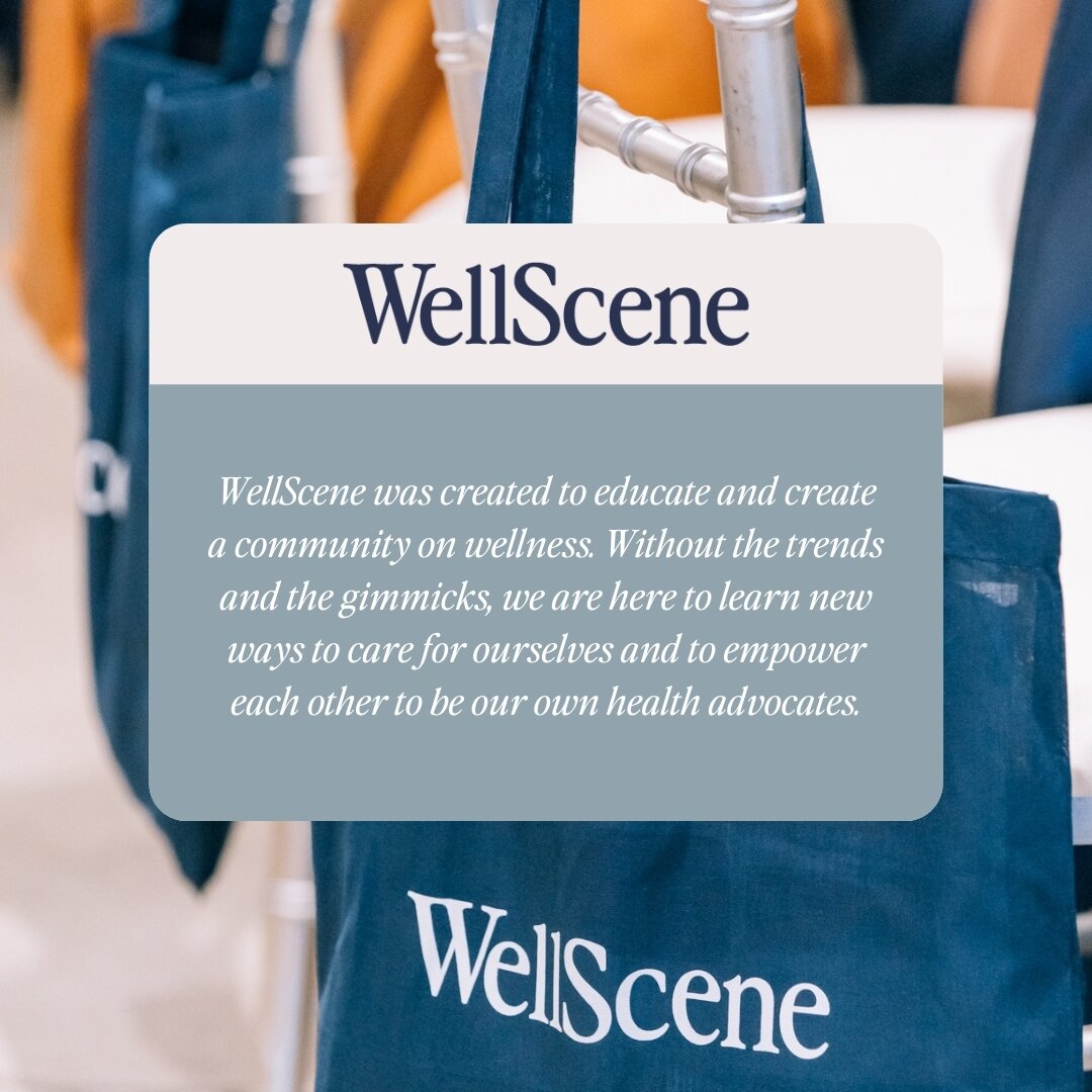 We're so glad you're here! WellScene is a community committed to connecting with women at every stage of their wellness journey and empowering them to live their best lives, naturally. 🌱⁣.
.
.
#wellness #wellnessjourney #wellnesswarrior #wellnesslif
