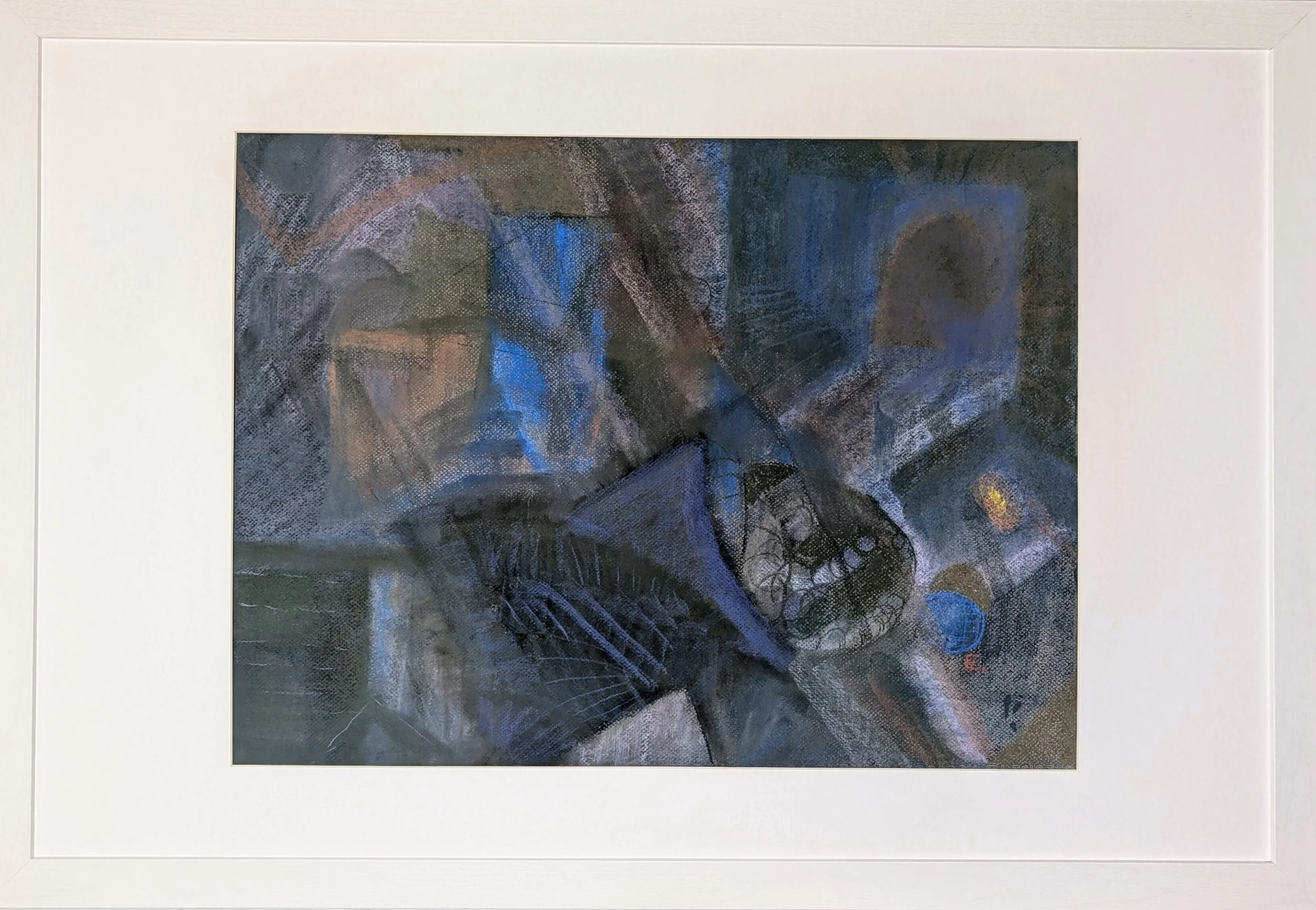 "Stingray / Albatross" Soft Pastel on Paper 18"x 24" April 2024