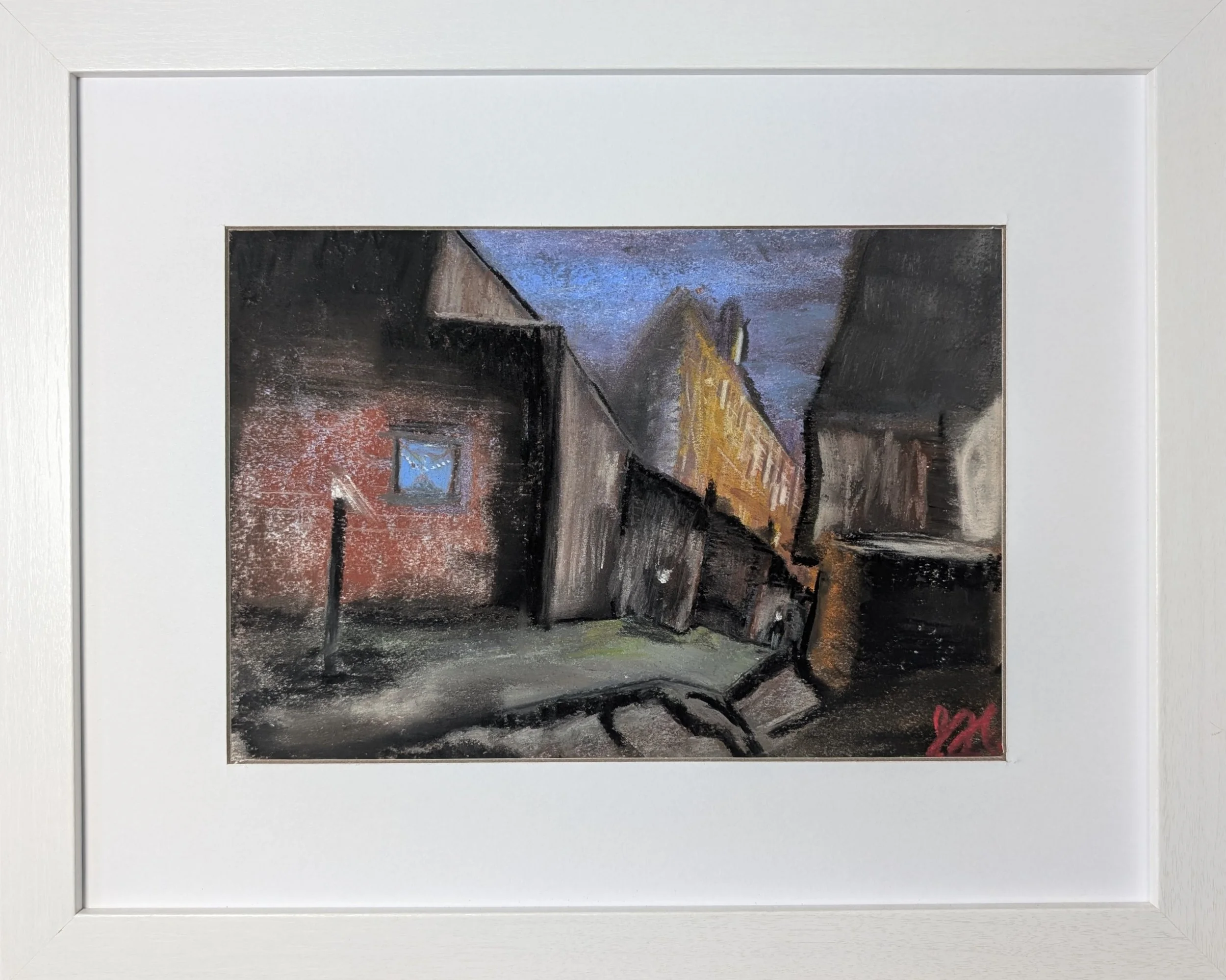 “Flatiron Building Asheville, NC” Soft Pastel on Paper 8”x 10” January 2022