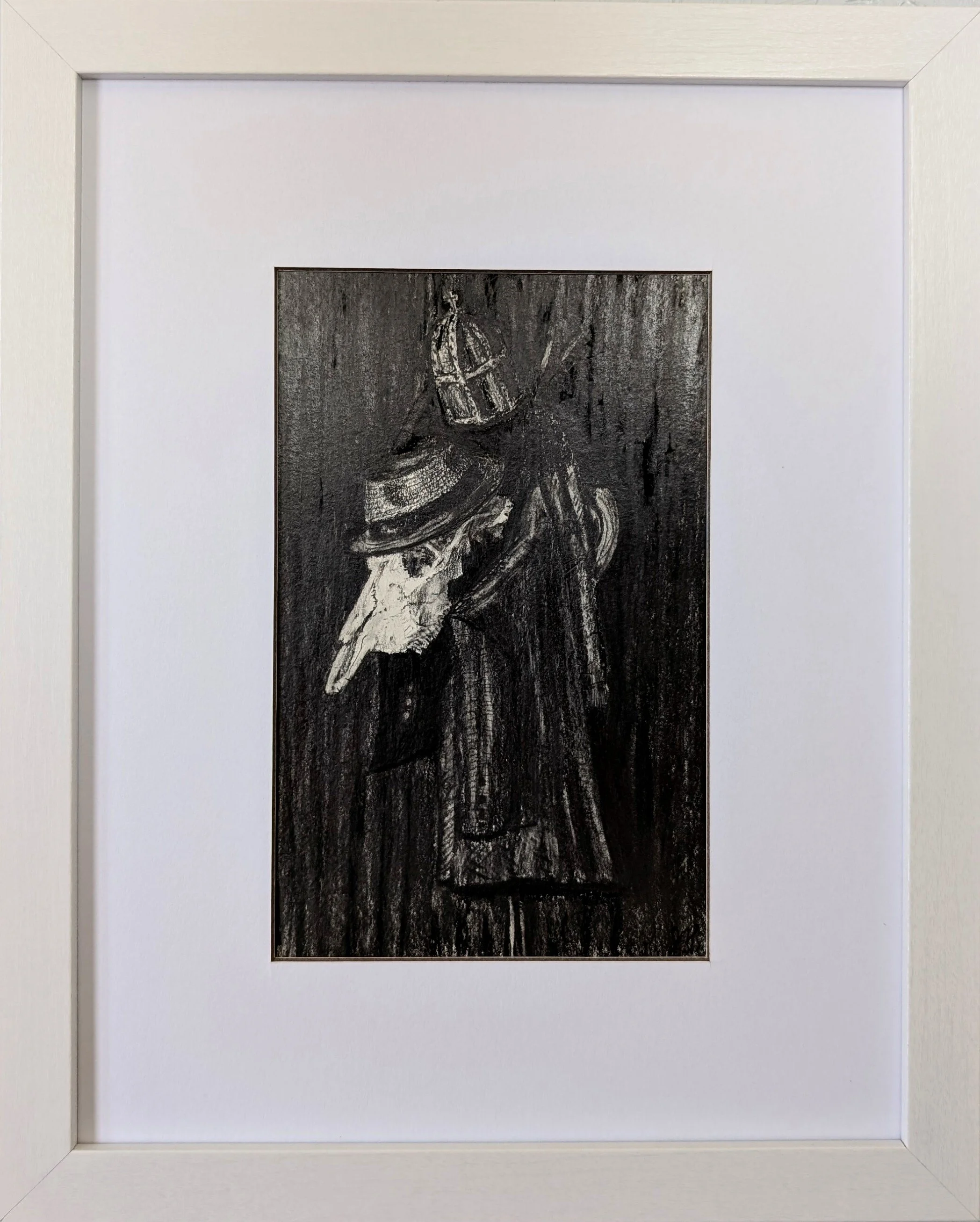 "Buffalo King" Pencil on Paper 5"x 9" March 2022