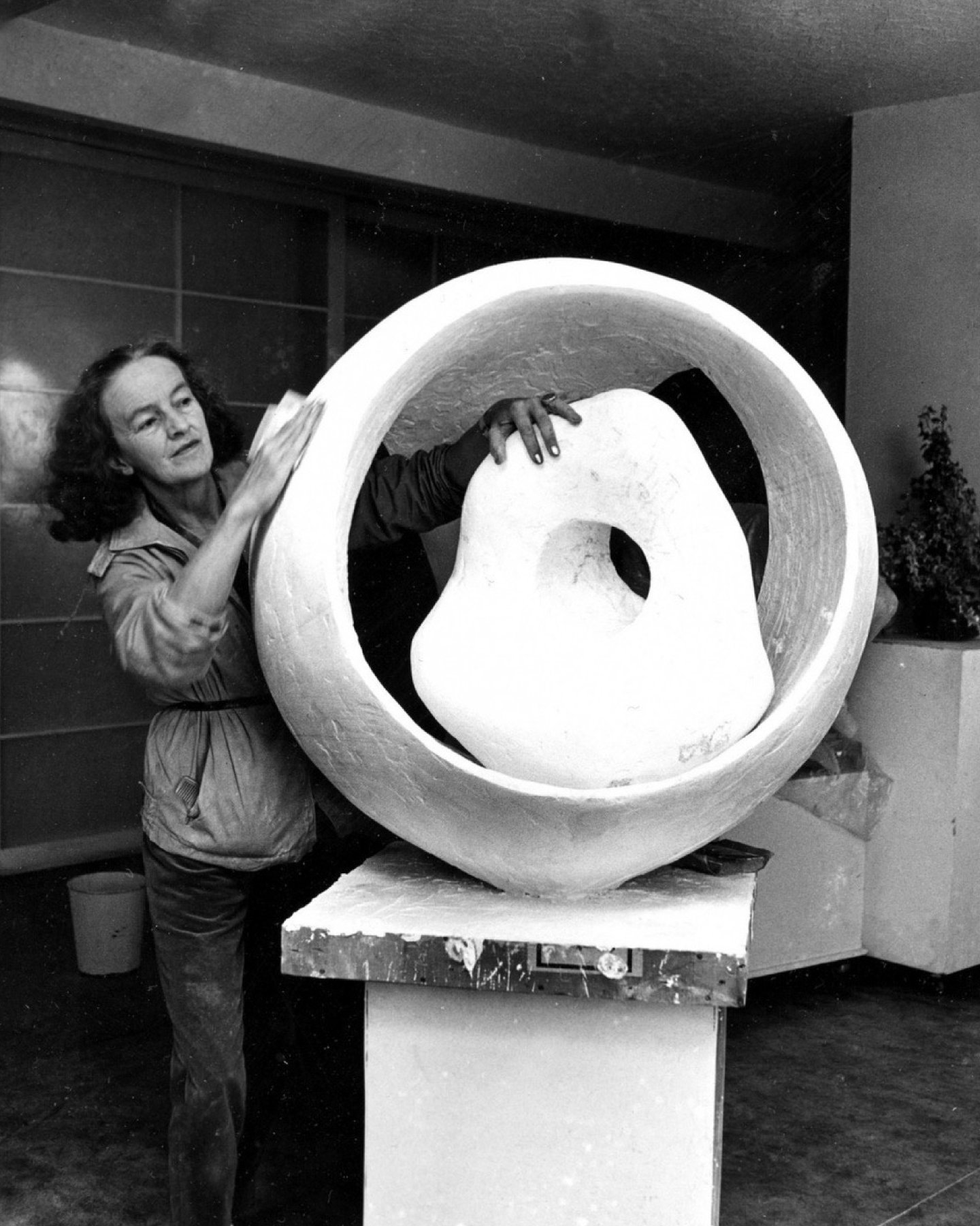 Barbara Hepworth transformed solid matter into a meditation on growth, vulnerability, and connection. Her work embodies transformation: the artist reshaping material, and in the process, revealing how the self is continually re-formed through touch, 