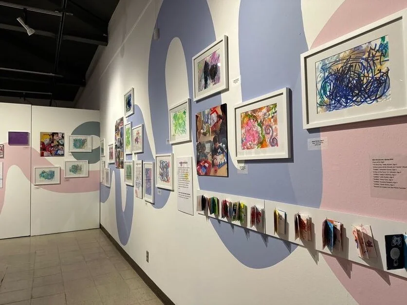 Mini Storybook and Magic Tissue 
Drawing (right to left)